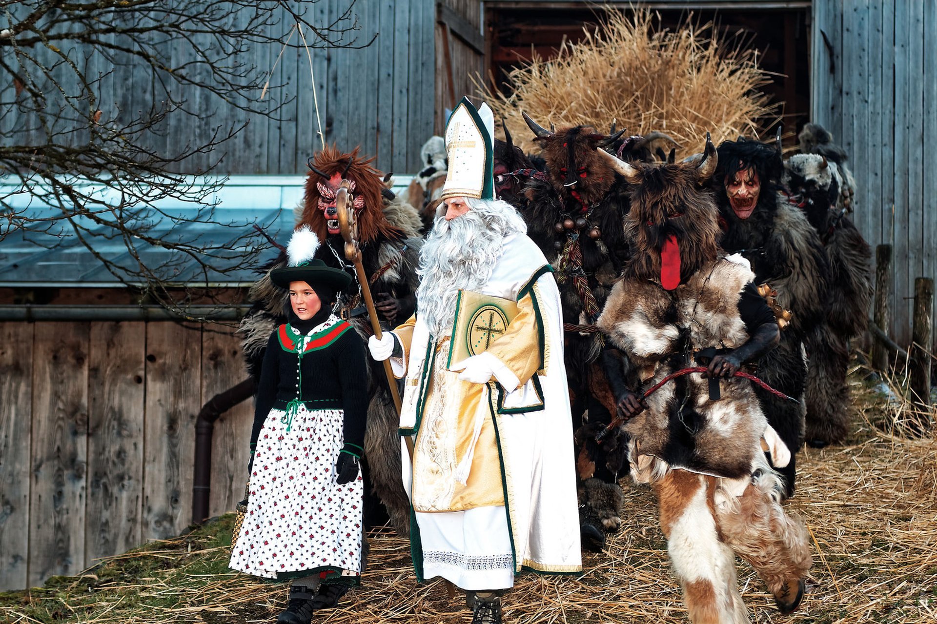 Krampusnacht e Krampuslauf