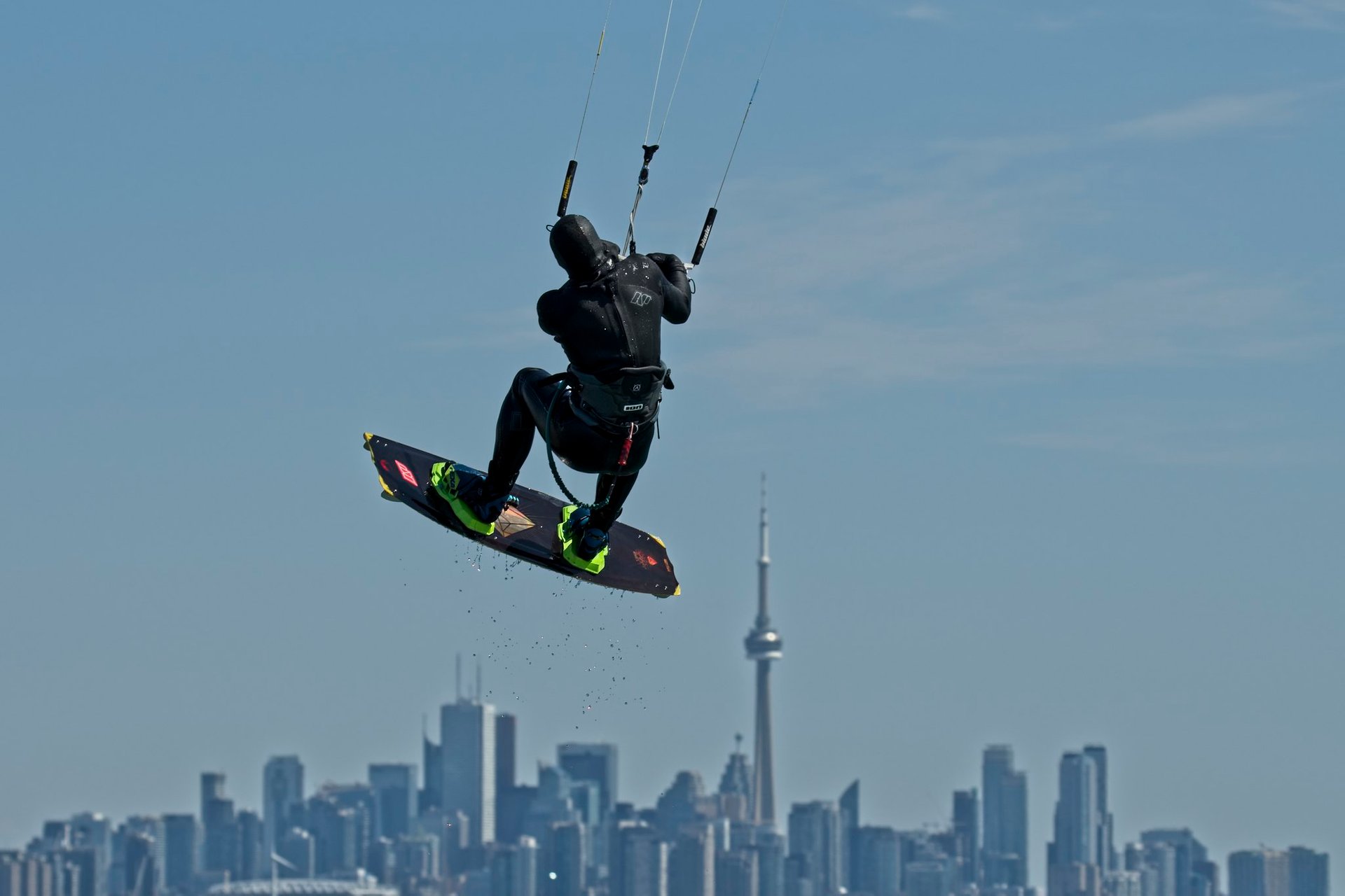 Kitesurf et planche à voile