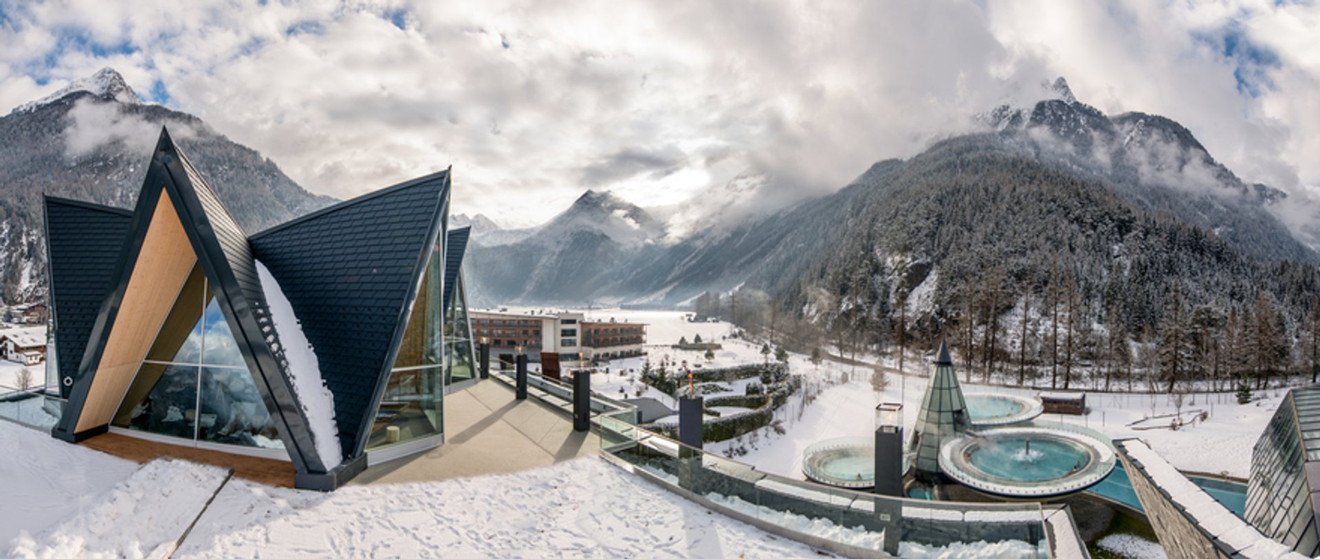 Baños termales de invierno