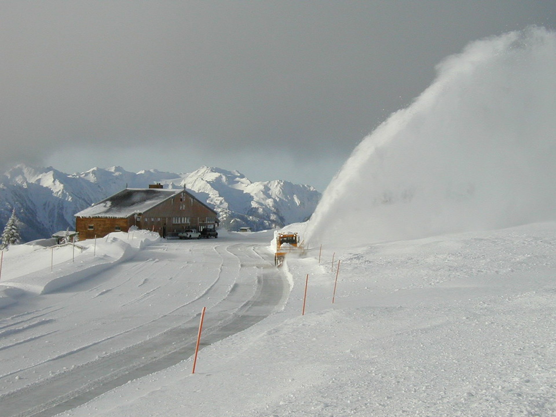 Winteraktivitäten im Hurrikan Ridge