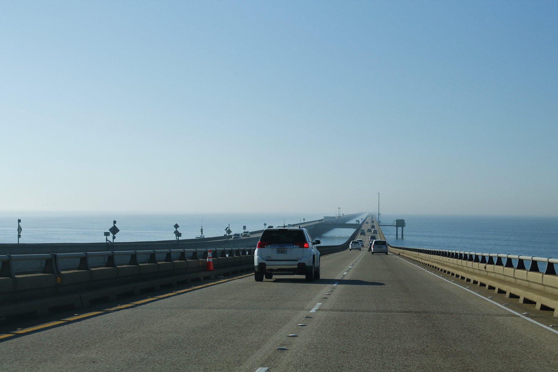 Lake Pontchartrain Causeway (Lake-Pontchartrain-Brücke)