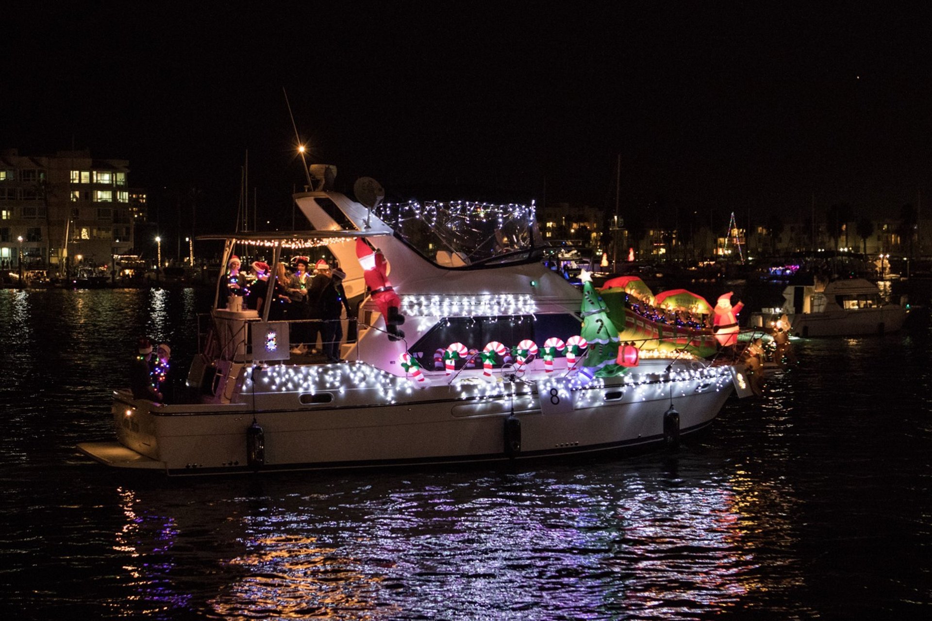 Marina del Rey Holiday Boat Parade 2023 in California Dates