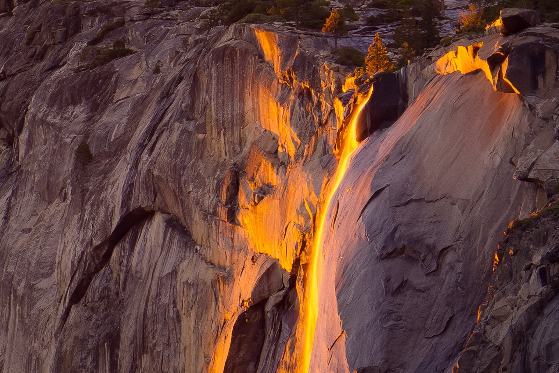 Horsetail Fall ou Firefall