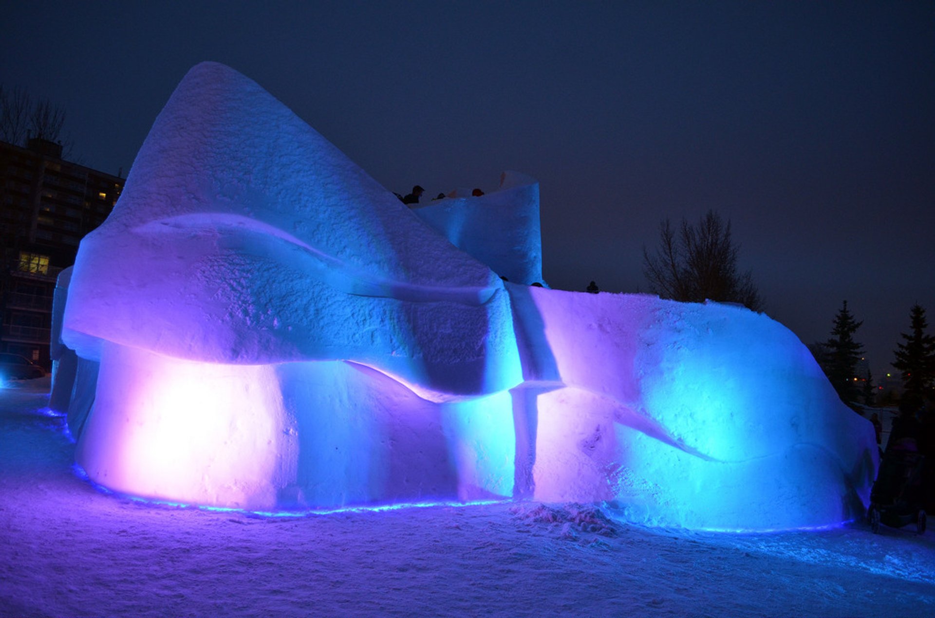 Boardwalk Ice On Whyte