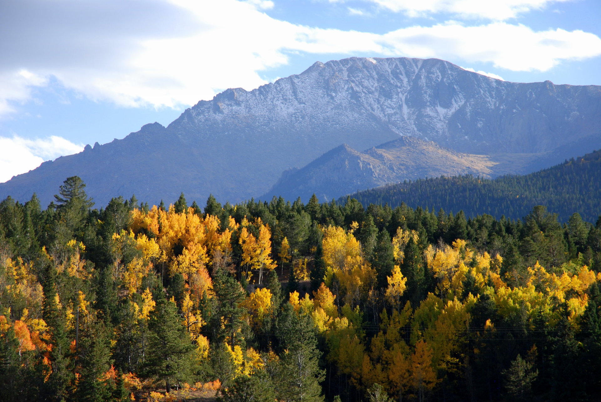 Colores de otoño de Colorado Springs