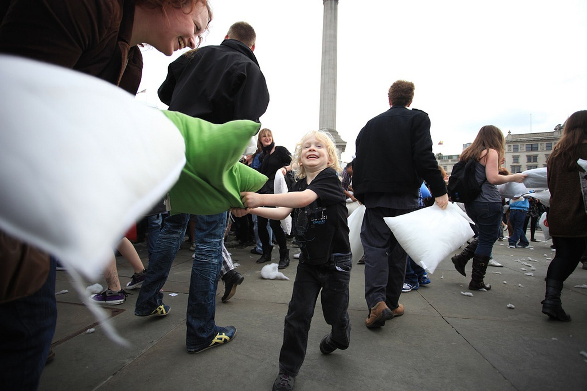 Pillow Fight Day