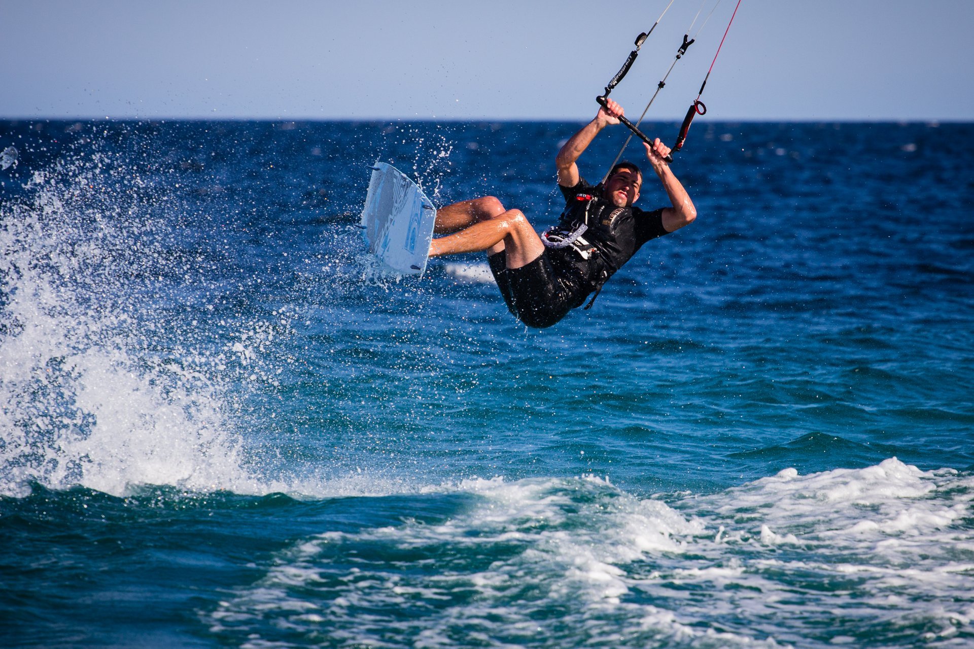 Kitesurfing