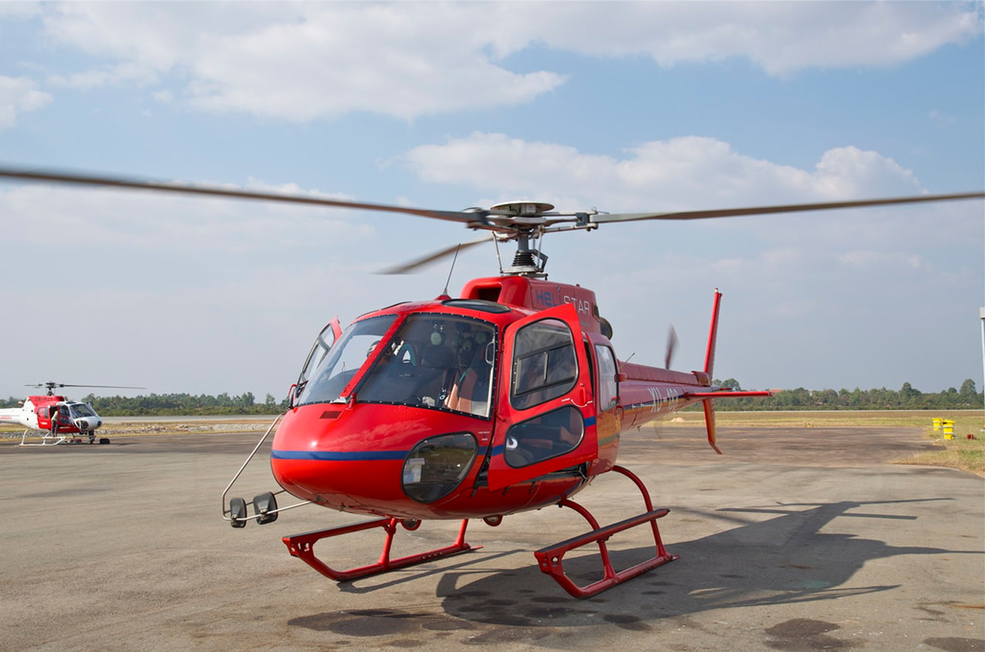 cambodia helicopter tour