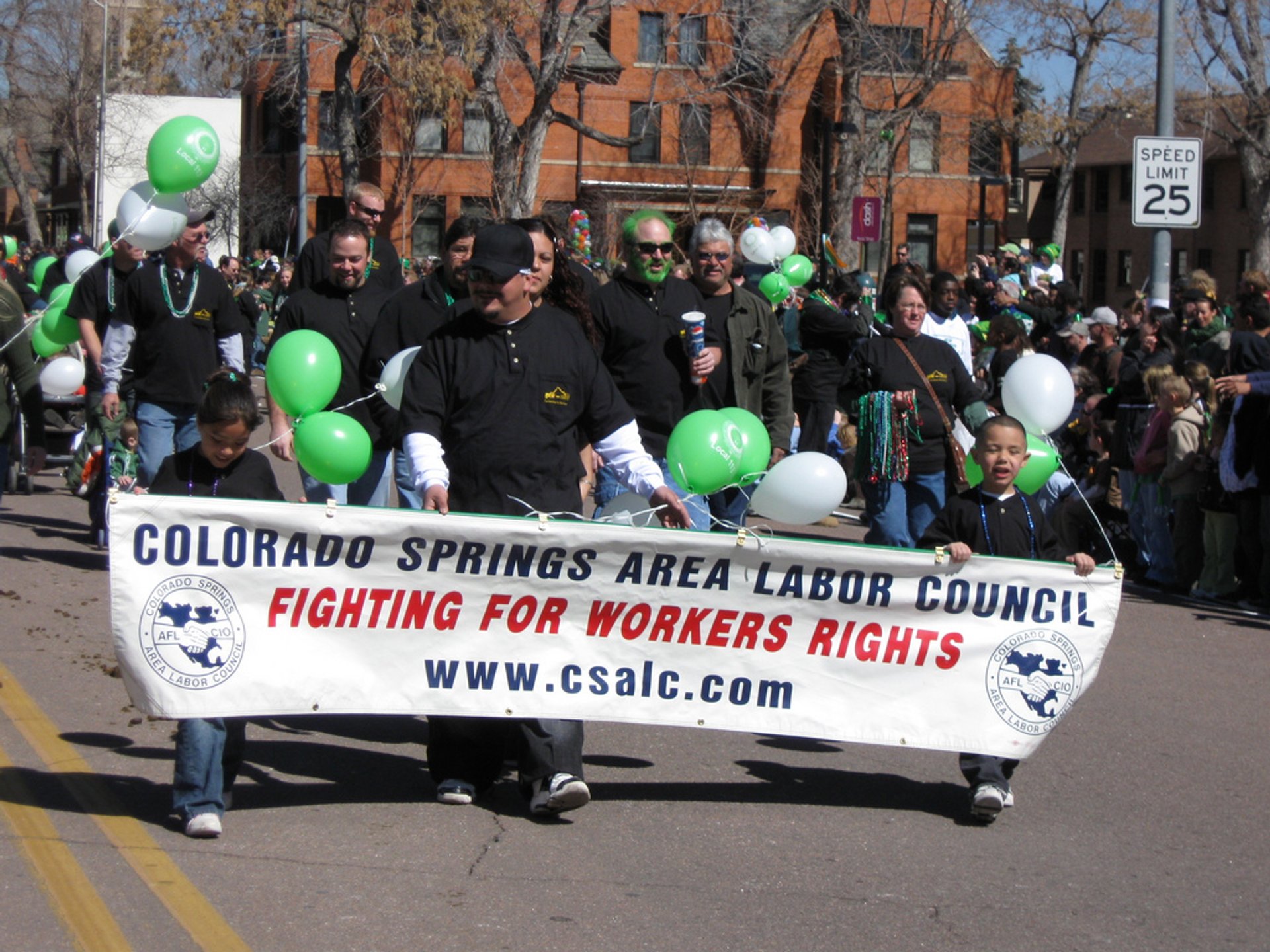 Défilé de la Saint-Patrick à Colorado Springs