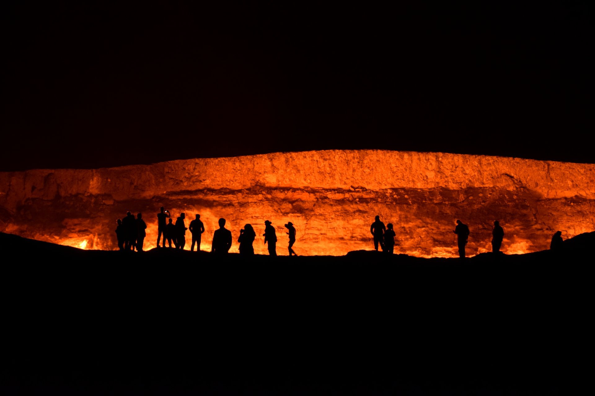 The Gates of Hell (Darvaza Gas Crater)