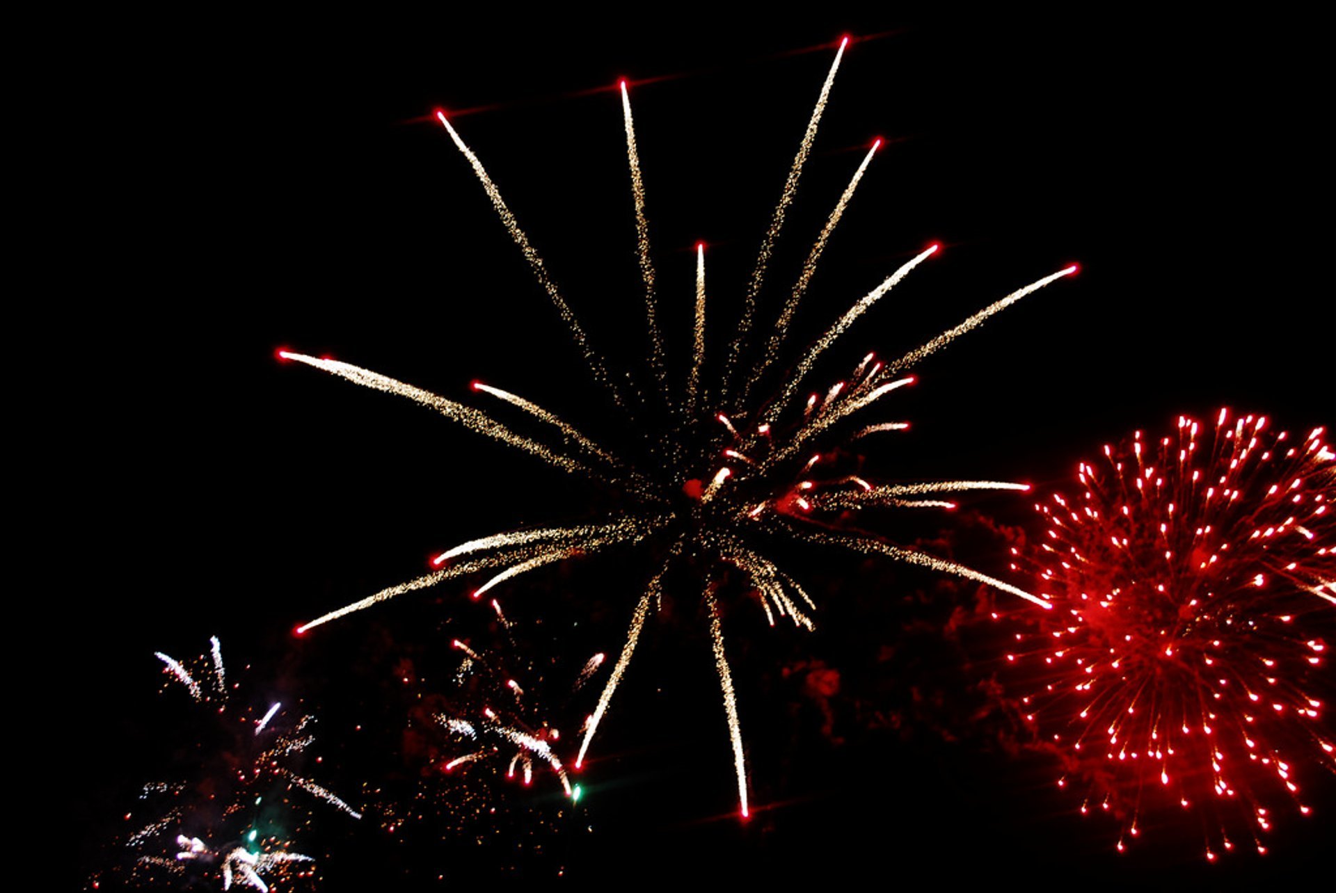 Tower Hamlets Fireworks at Victoria Park
