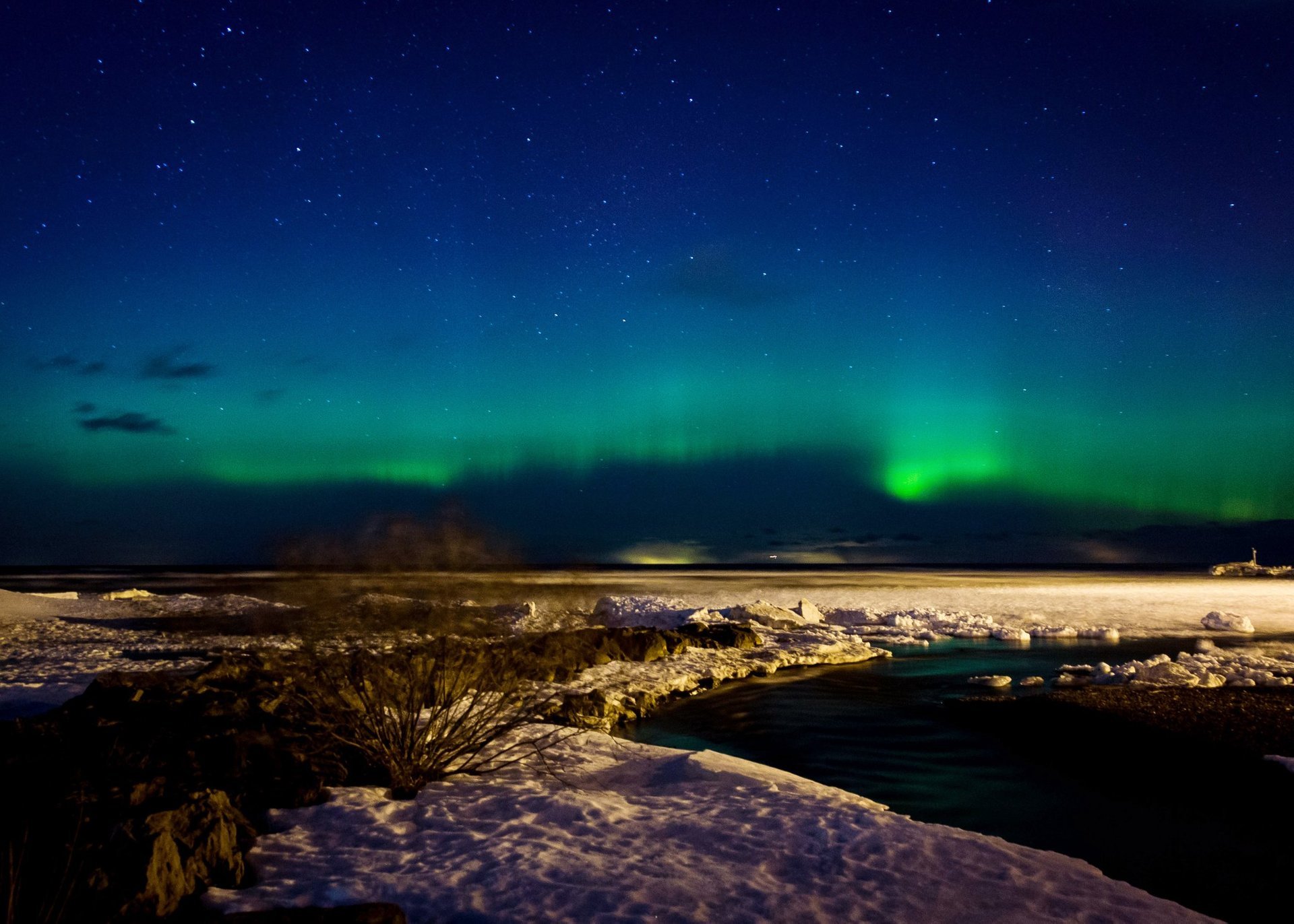 Aurora Boreal or Luces del norte