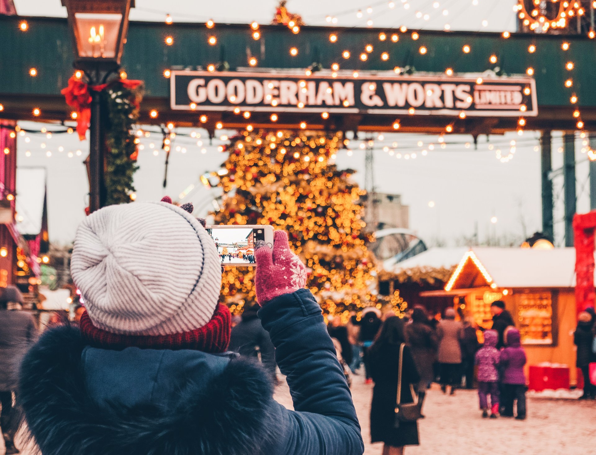 Weihnachtsmarkt in Toronto