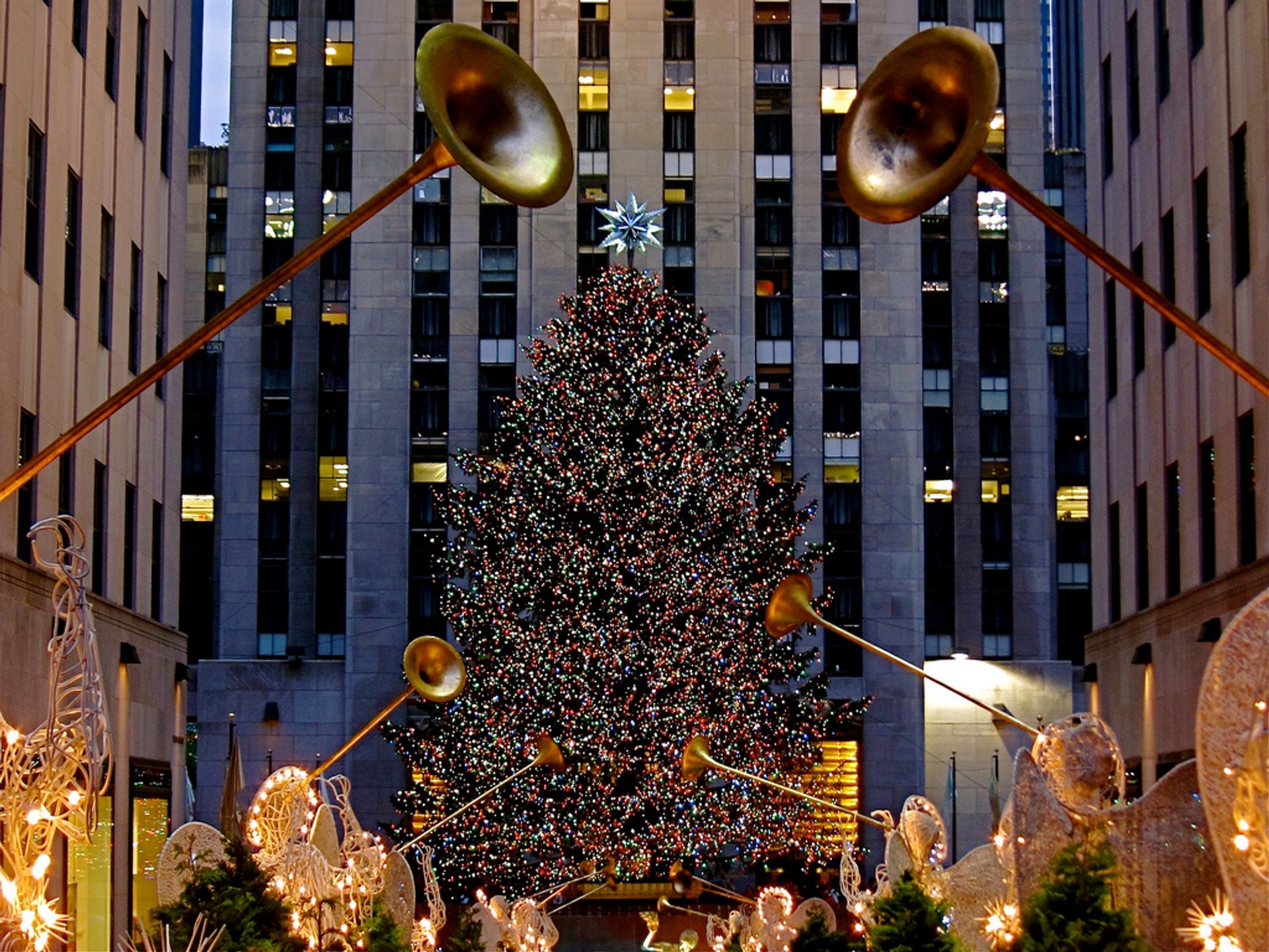 Sapin De Noël Du Rockefeller Center, New York (Nyc), 2021