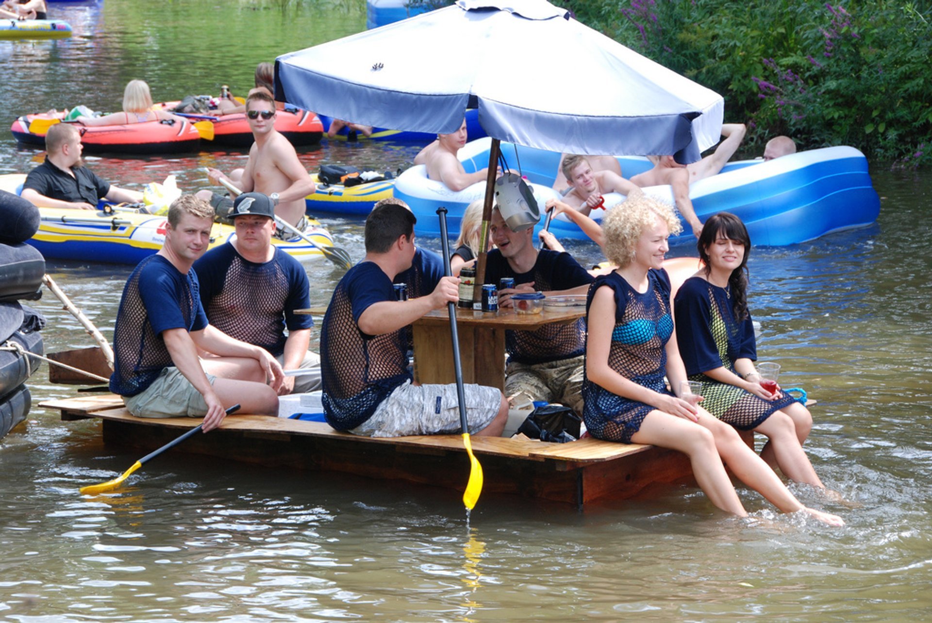 Kaljakellunta or Beer Floating