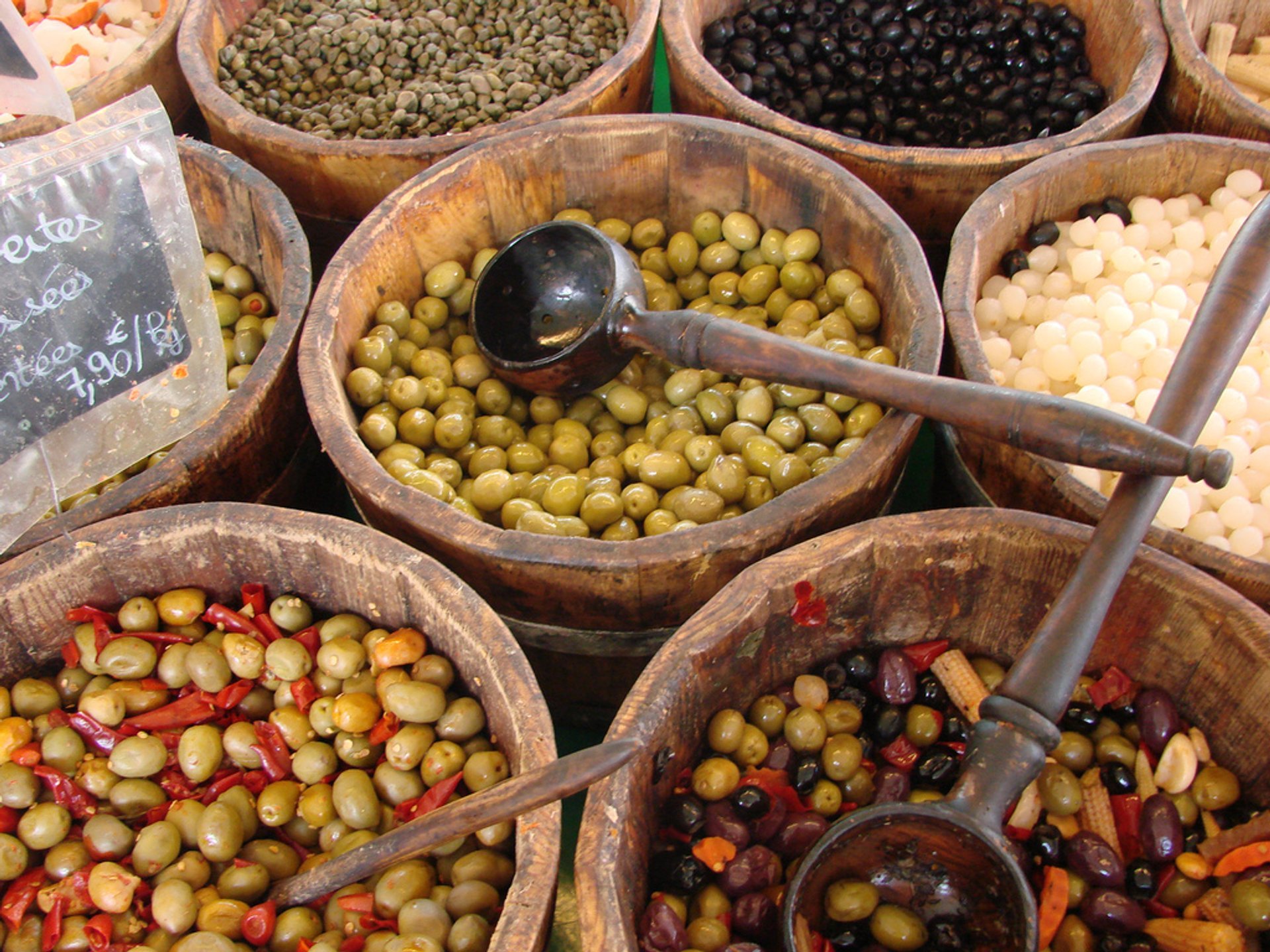 Récolte des olives