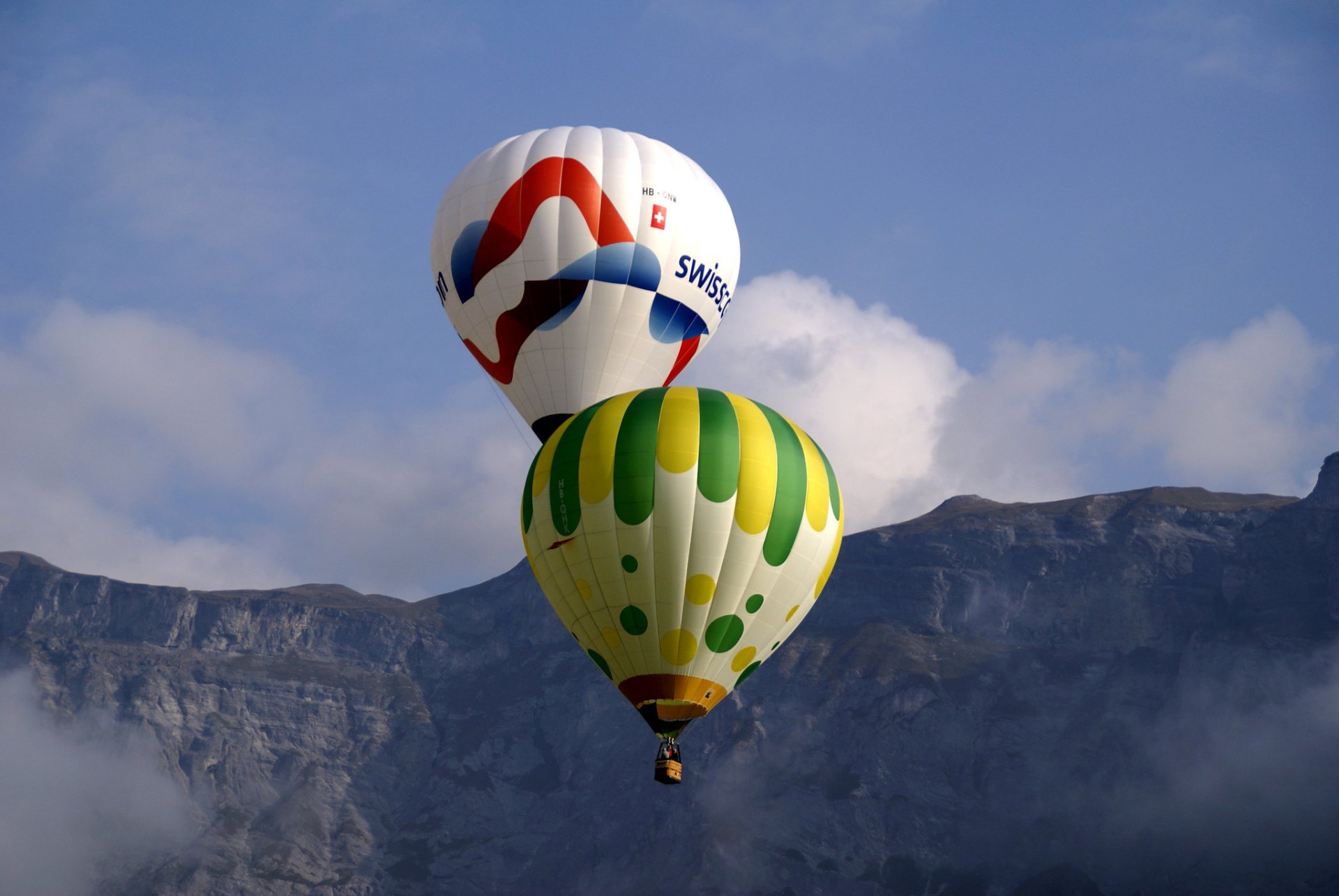 Ballonwoche Flims quente-ar balão Festival
