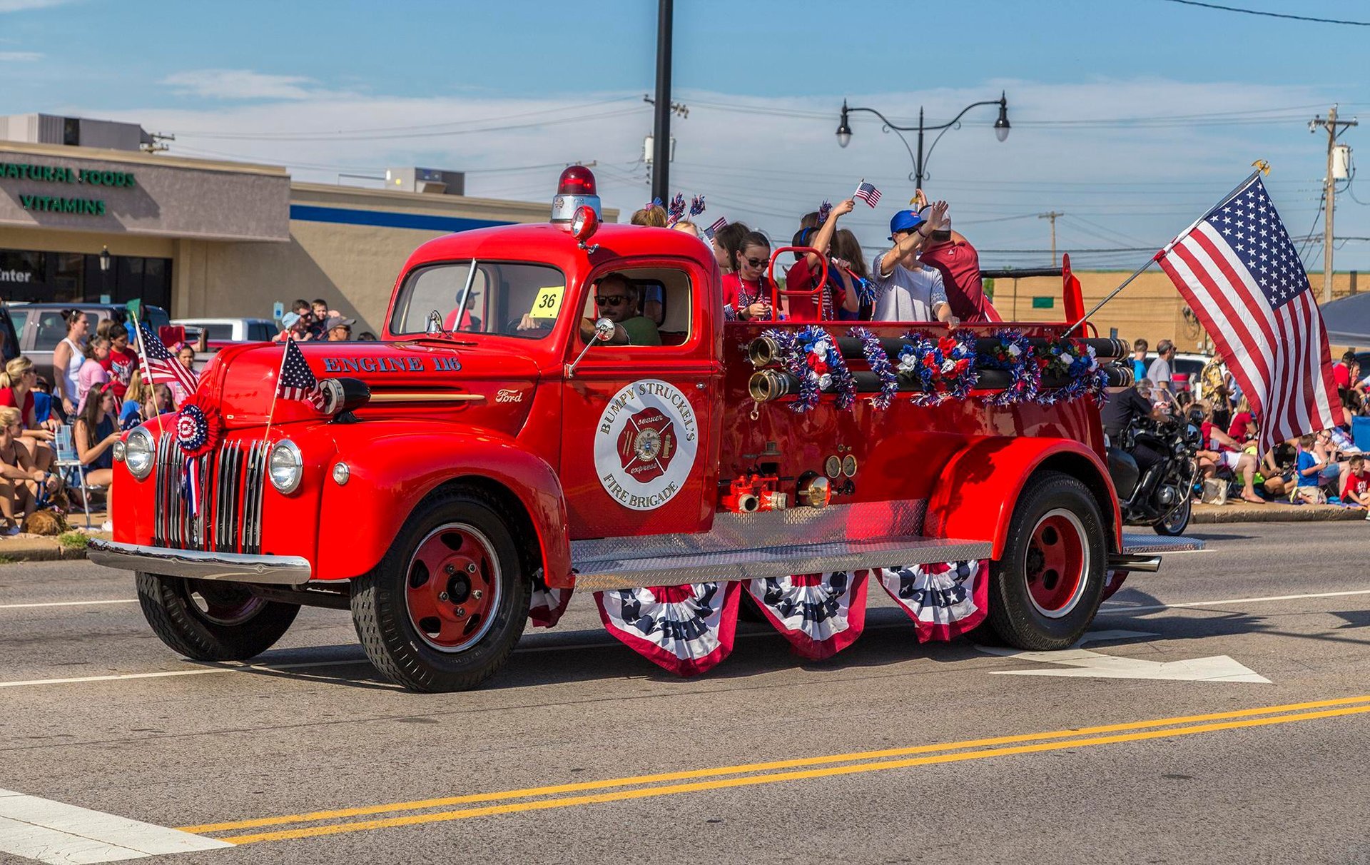 Fuochi d'artificio, spettacoli ed eventi del 4 luglio dell'Oklahoma