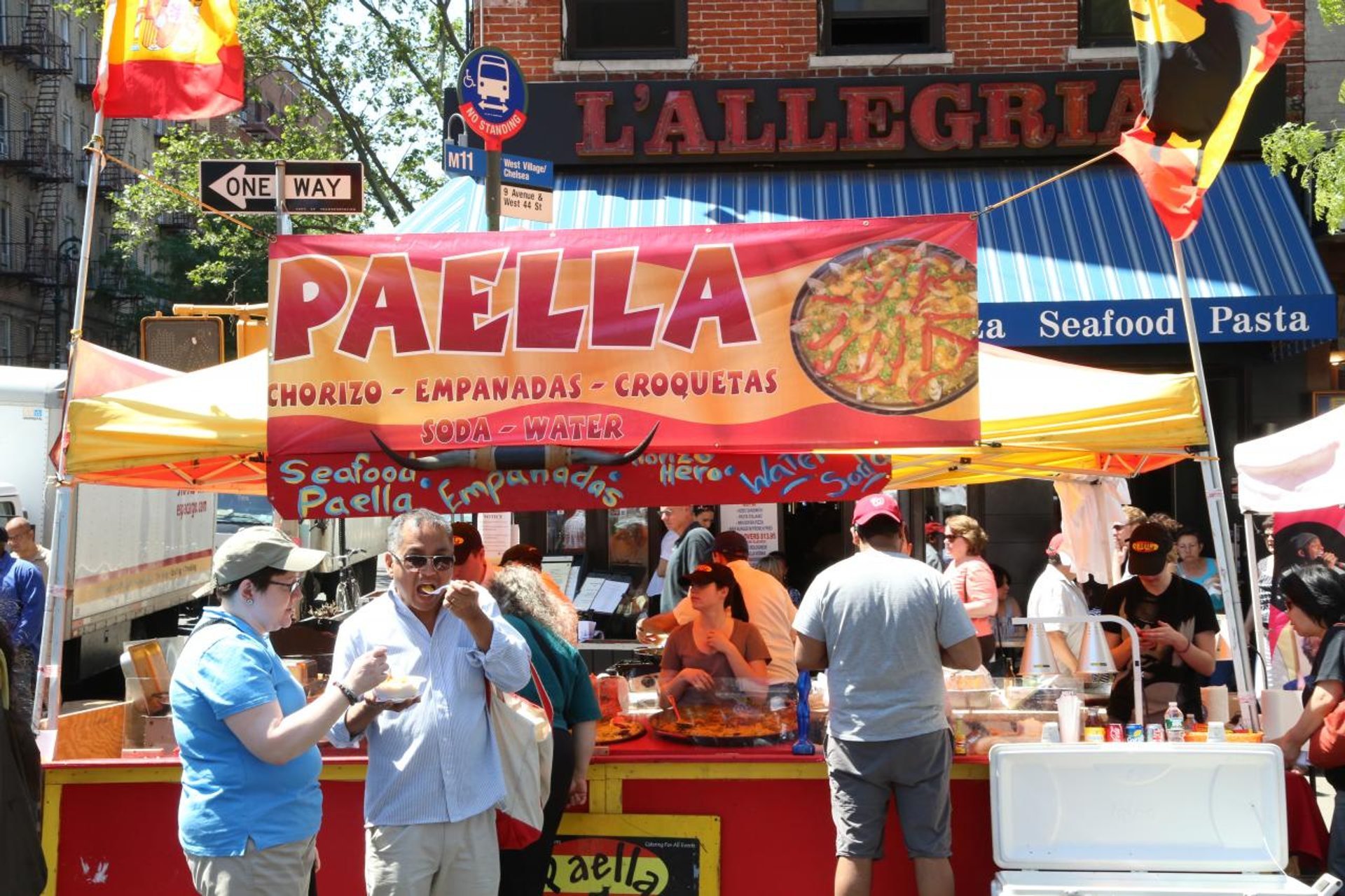 El Festival Internacional de Comida de la Novena Avenida