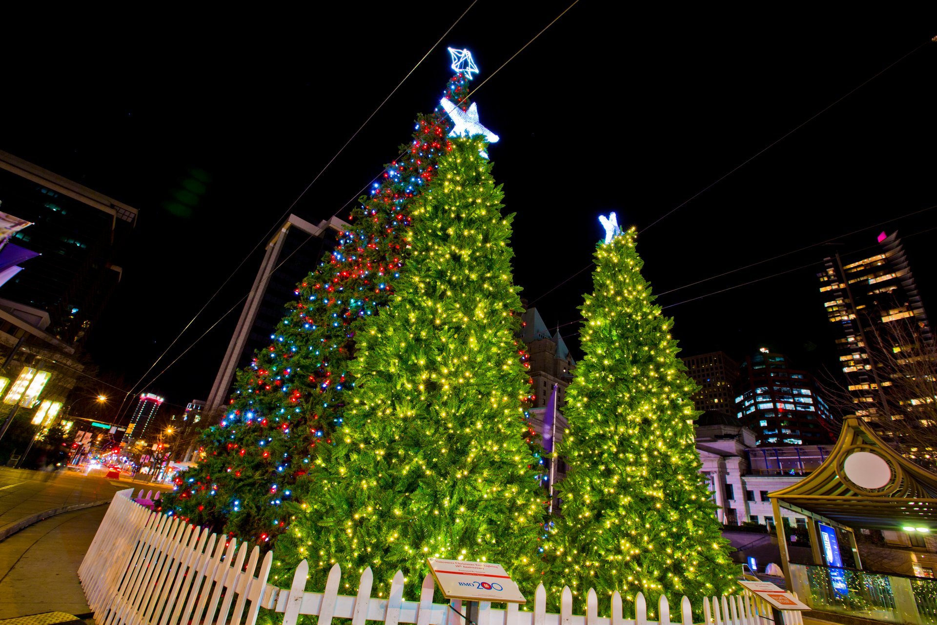 Albero di natale finto Vancouver