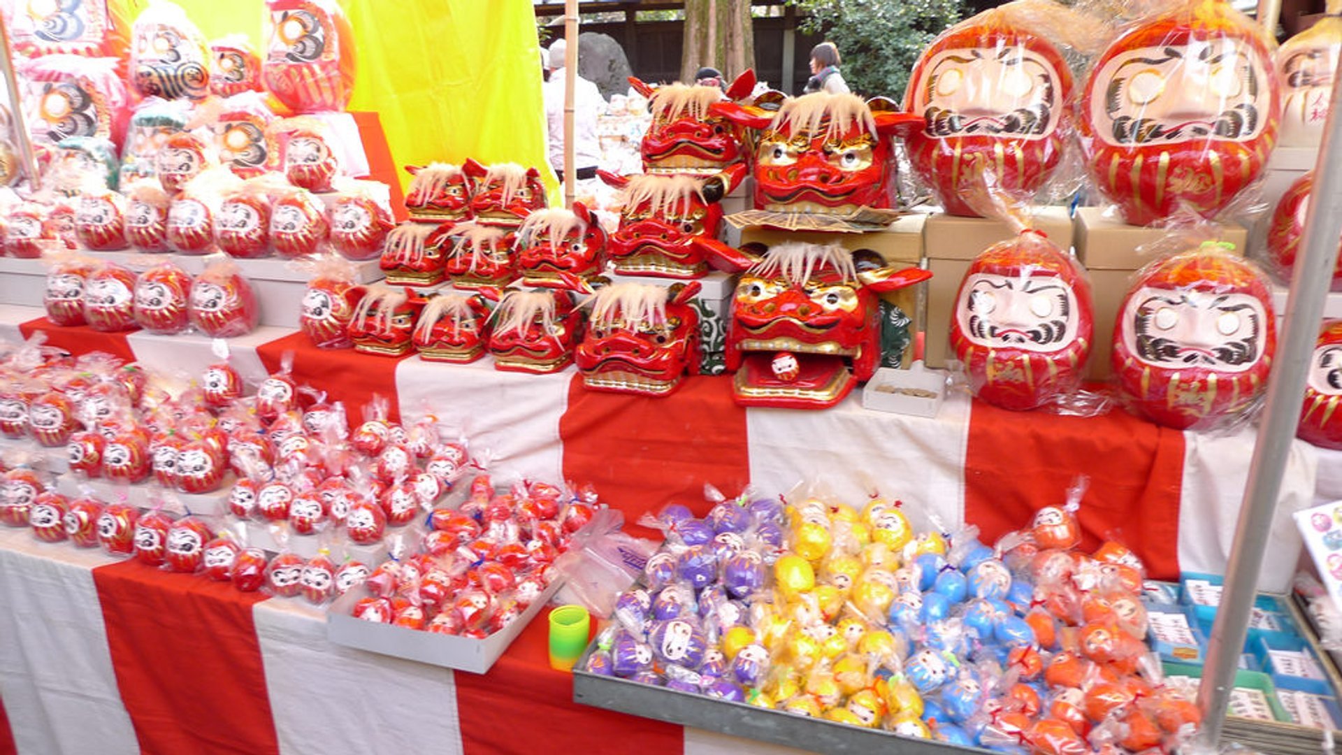 Daruma Kuyo at Nishiarai Daishi Temple 2024 - February Events in Tokyo -  Japan Travel