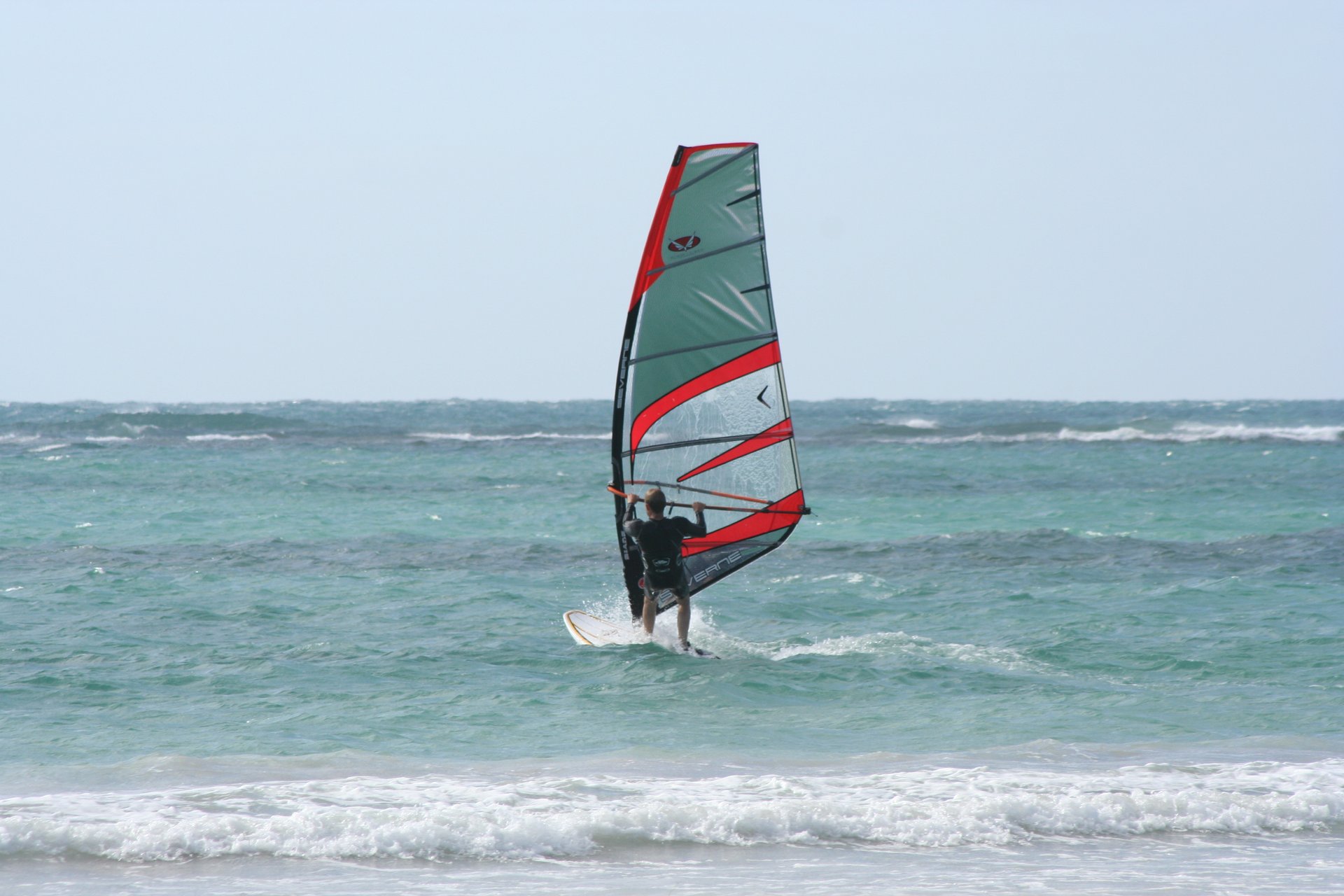 Kitesurf et planche à voile