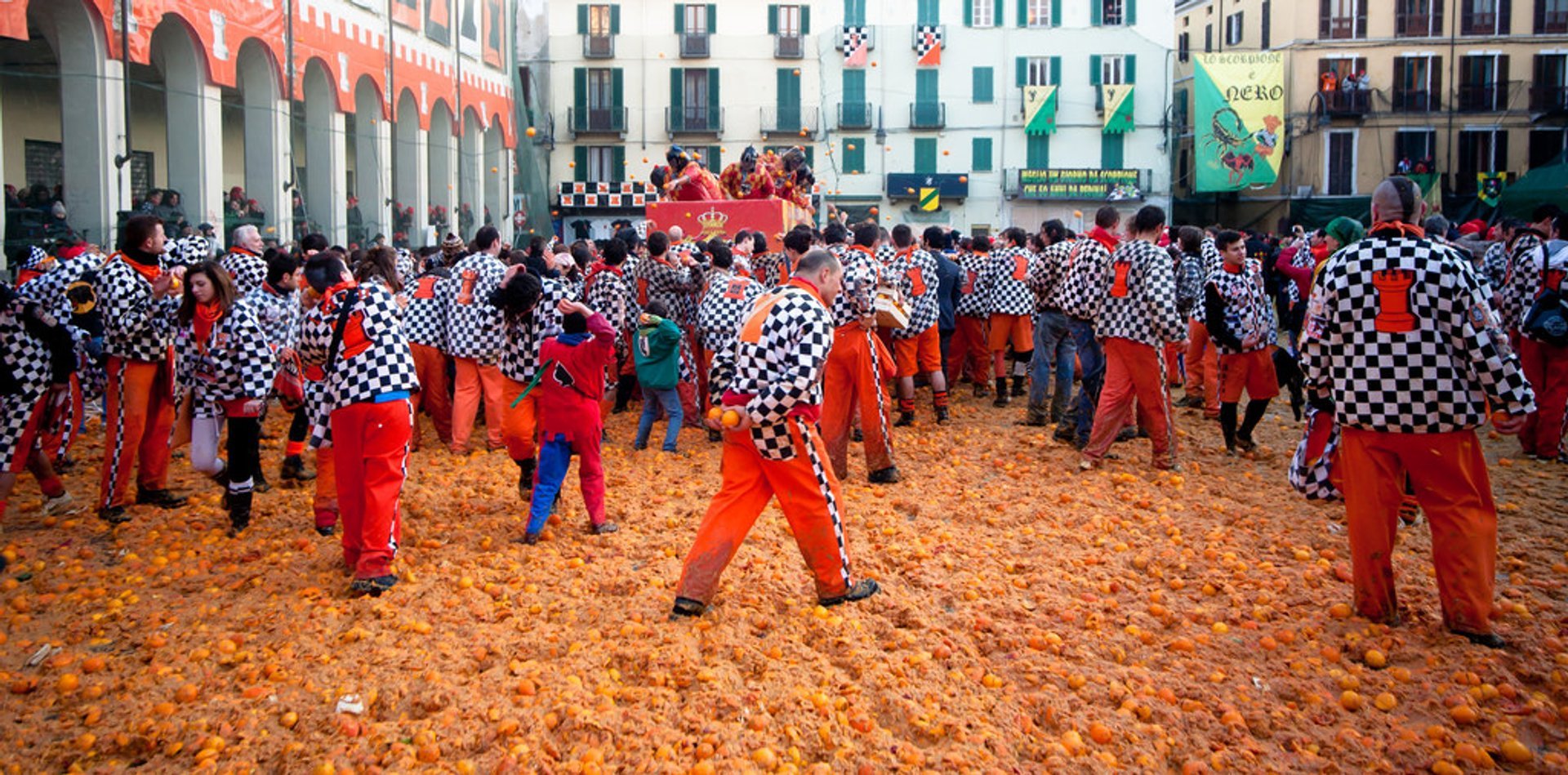 Ivrea Battle of the Oranges