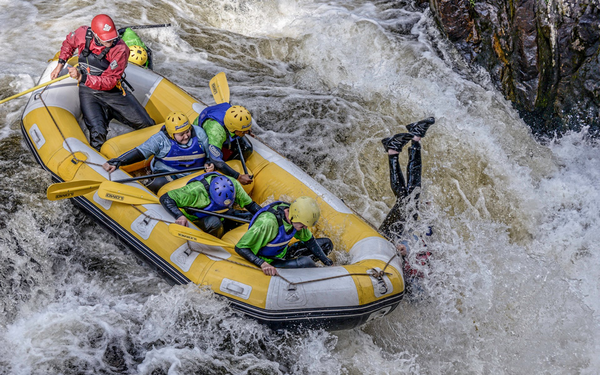 Wildwasser Rafting