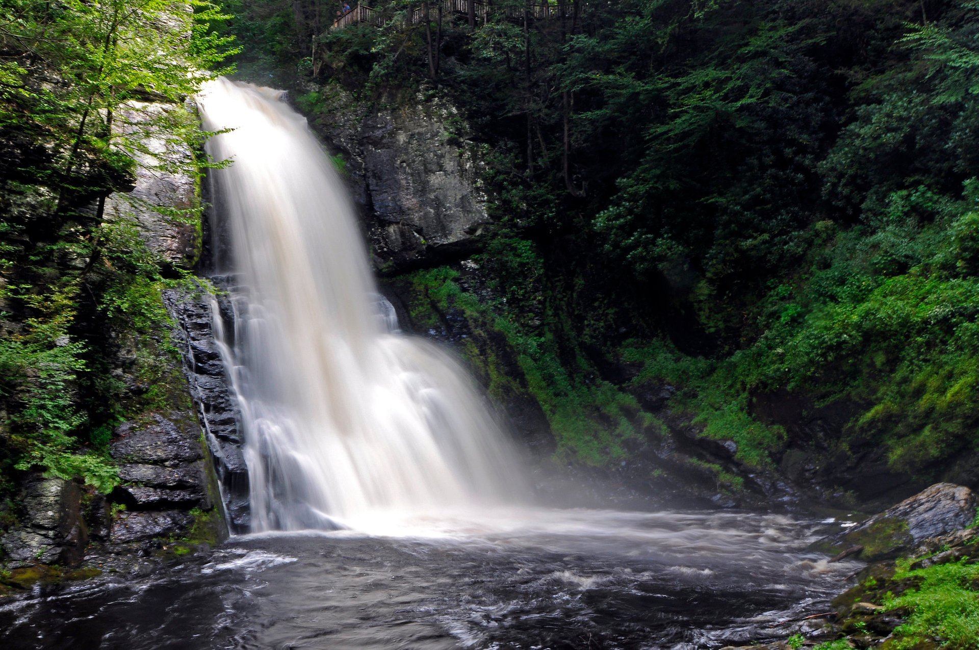 Paradise Falls, Pocono Mountains, Pennsylvania