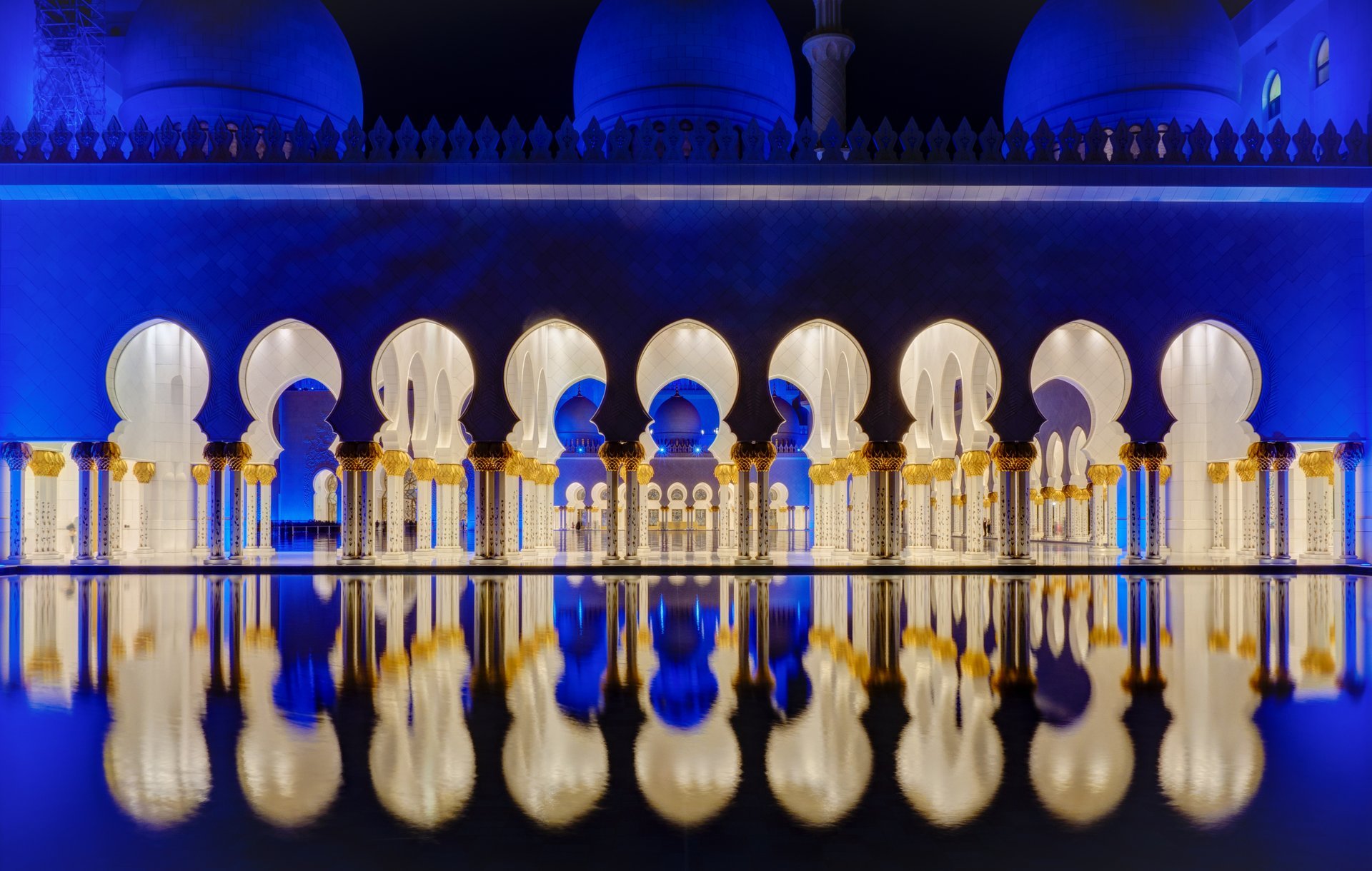 Sheikh Zayed Grande Mesquita em Abu Dhabi