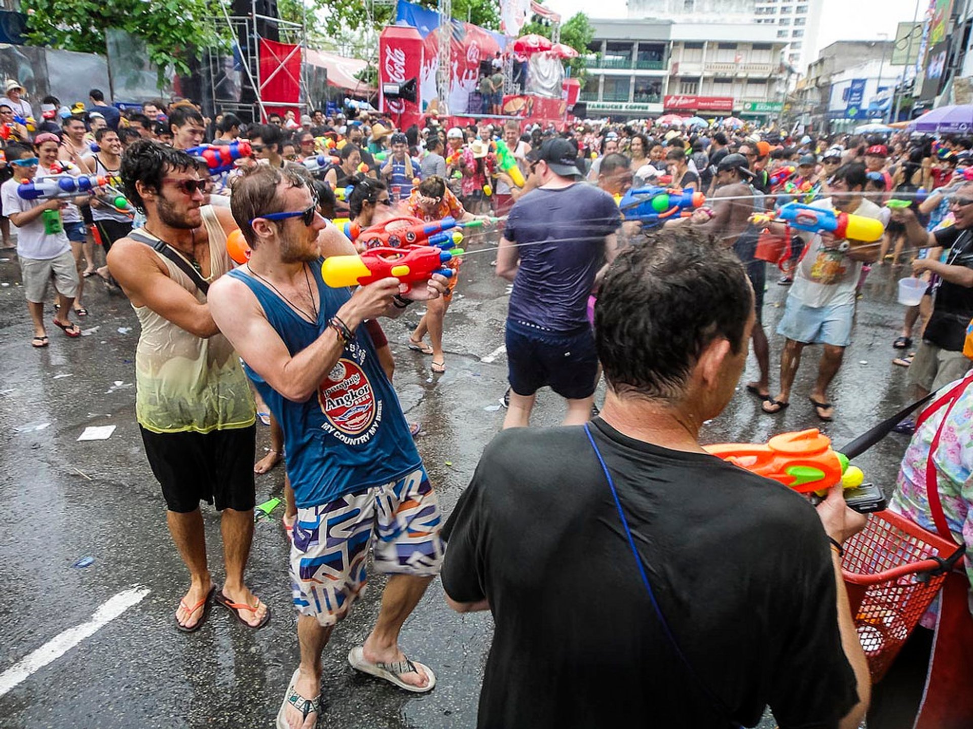 Songkran (la fête du nouvel an bouddhique)