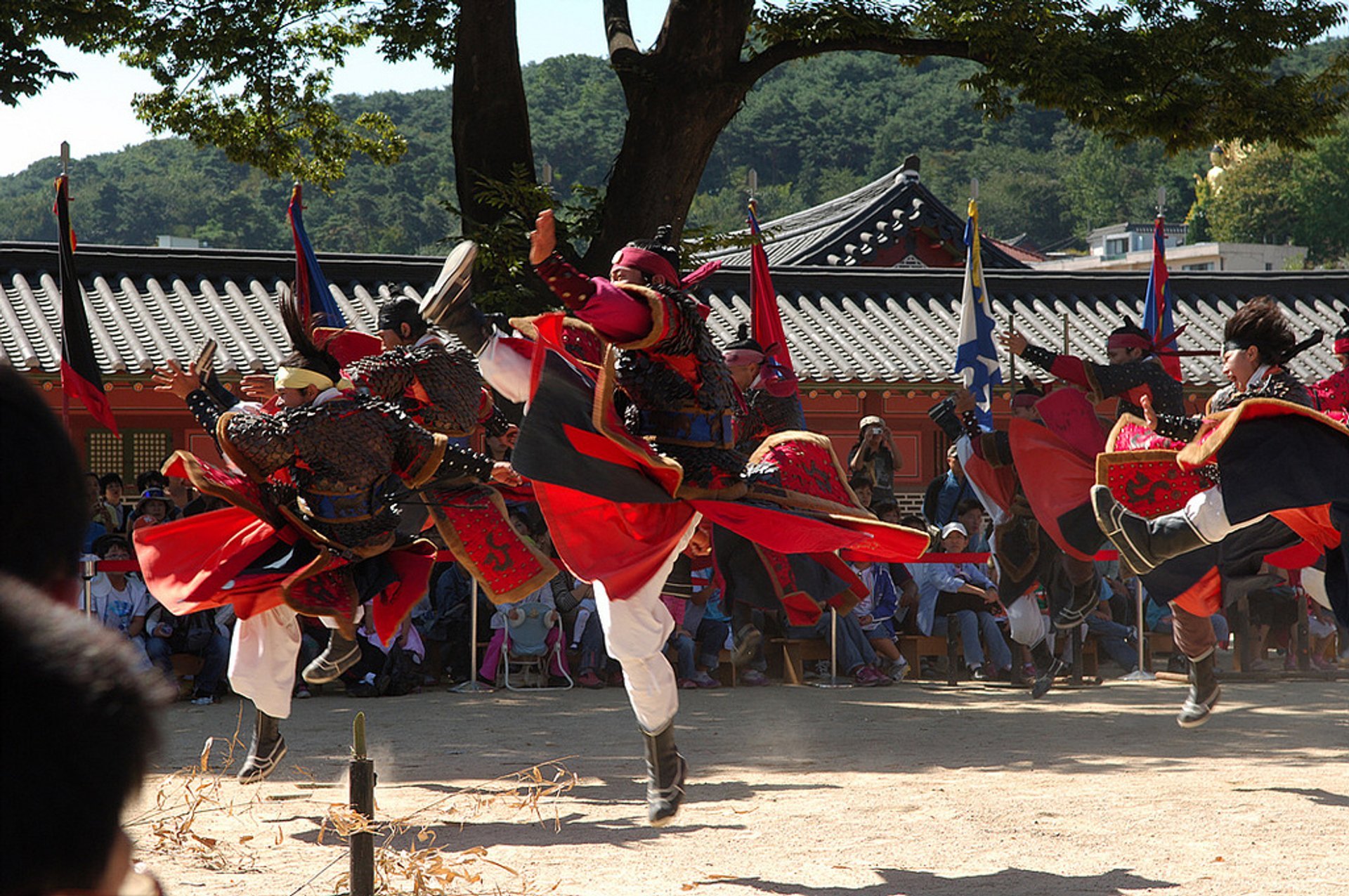 Koreanische Kampfkunst Demonstrationen