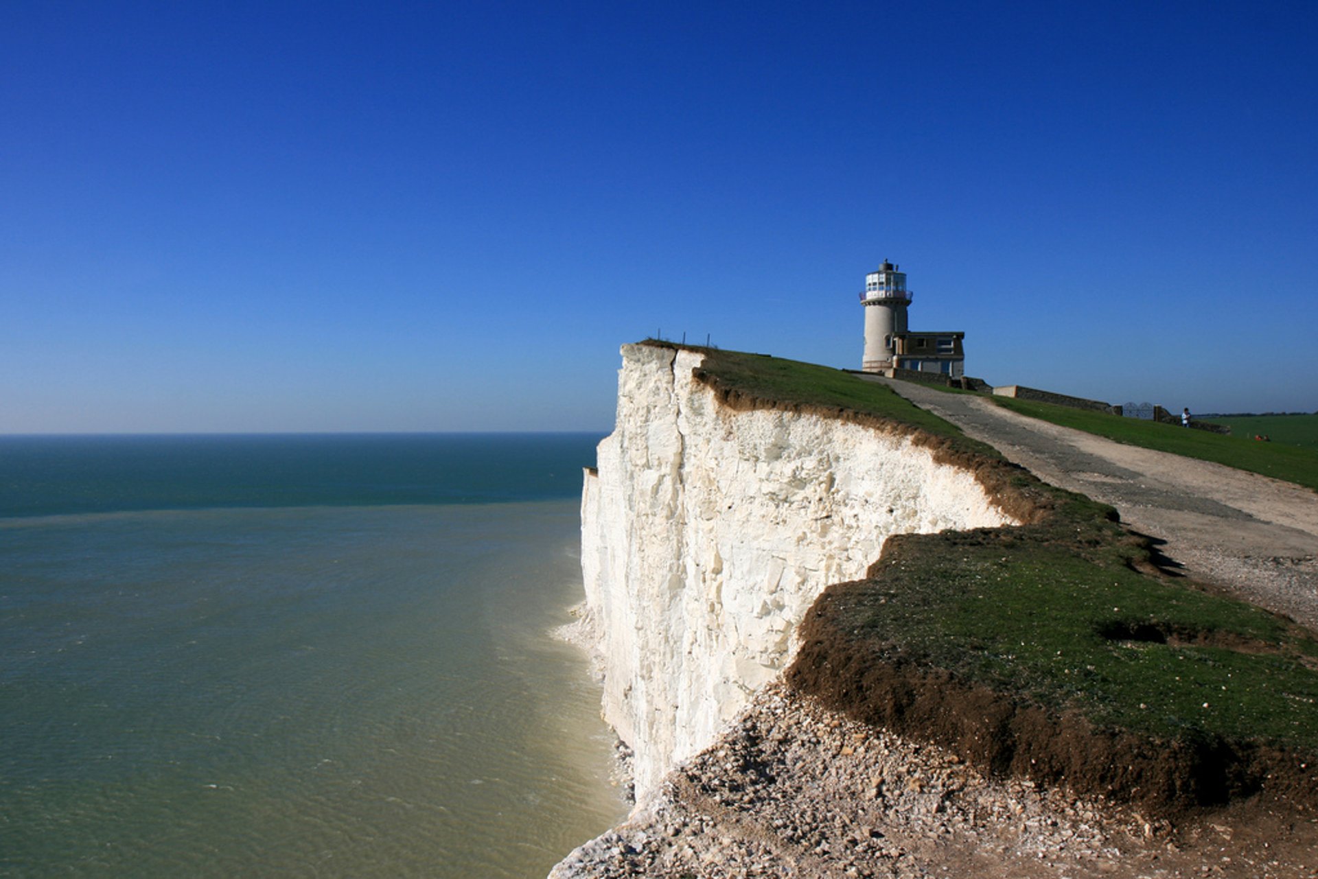 Die Kreidefelsen von East Sussex