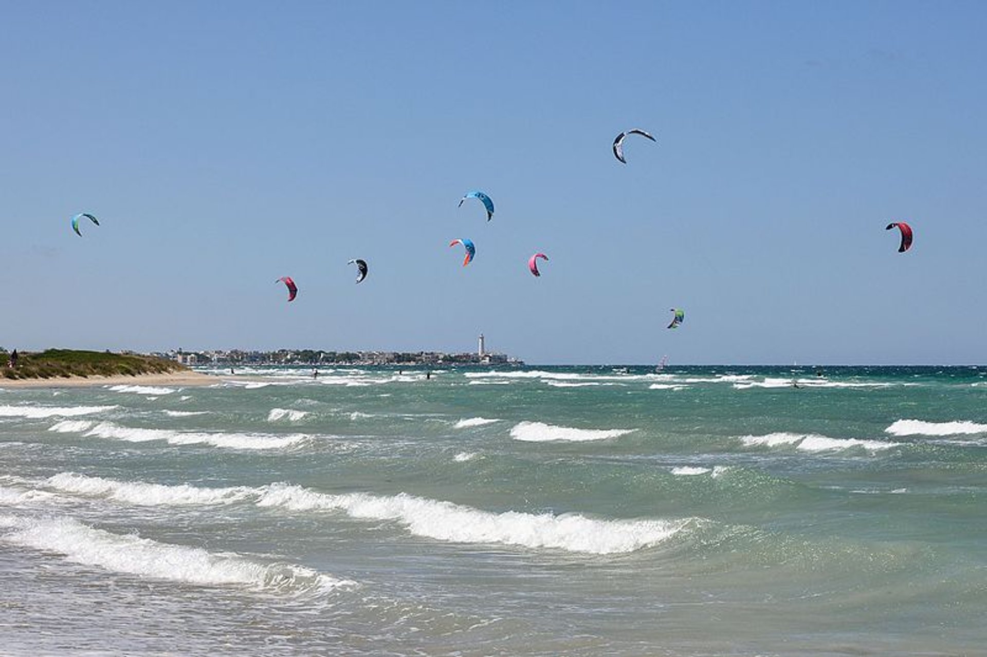 Kitesurf et planche à voile