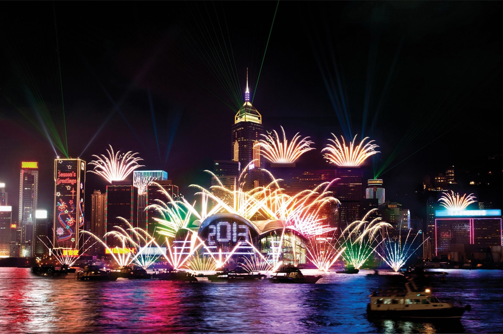 Hong Kong New Year Countdown Celebrations