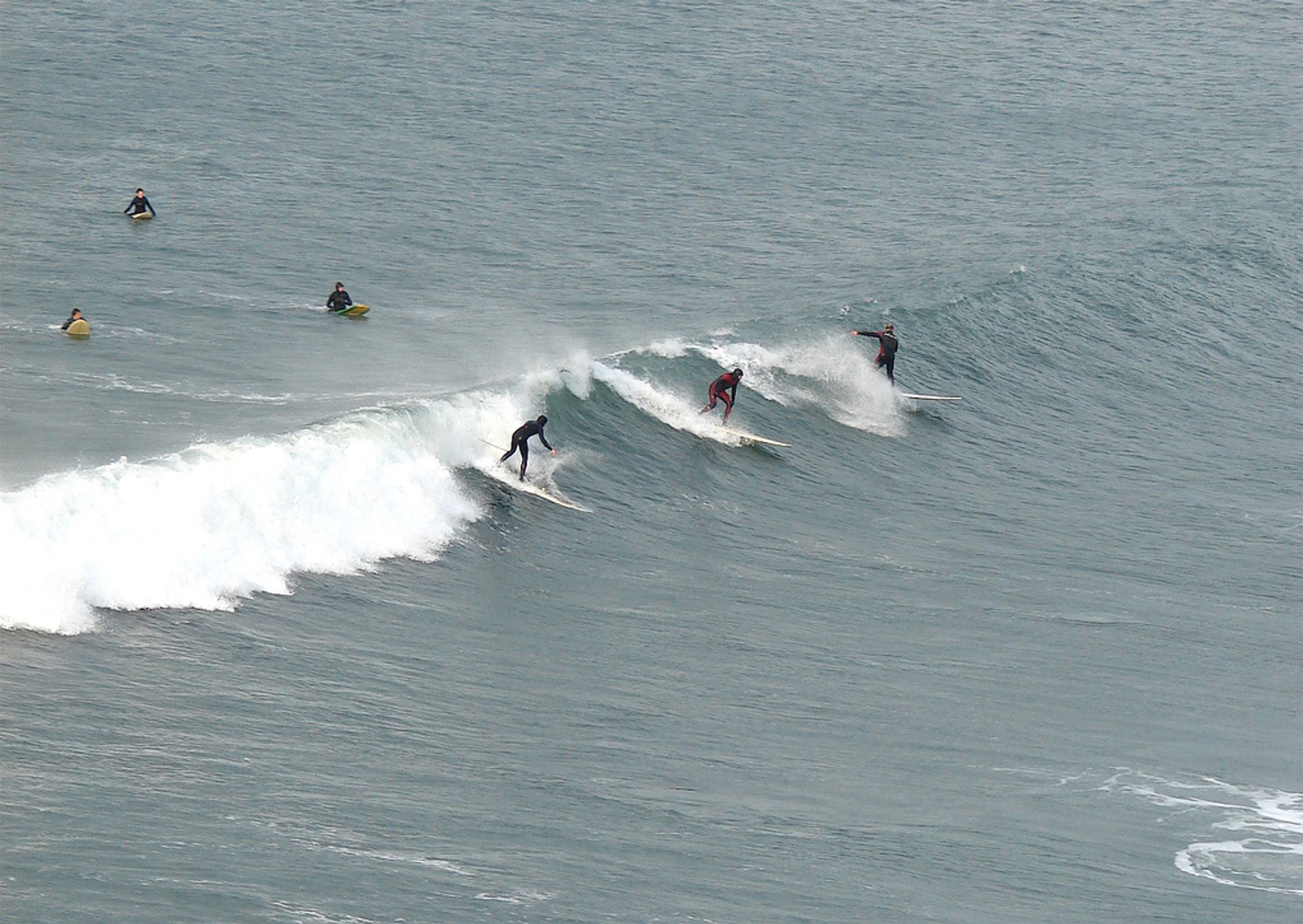 El surf en la ola perfecta