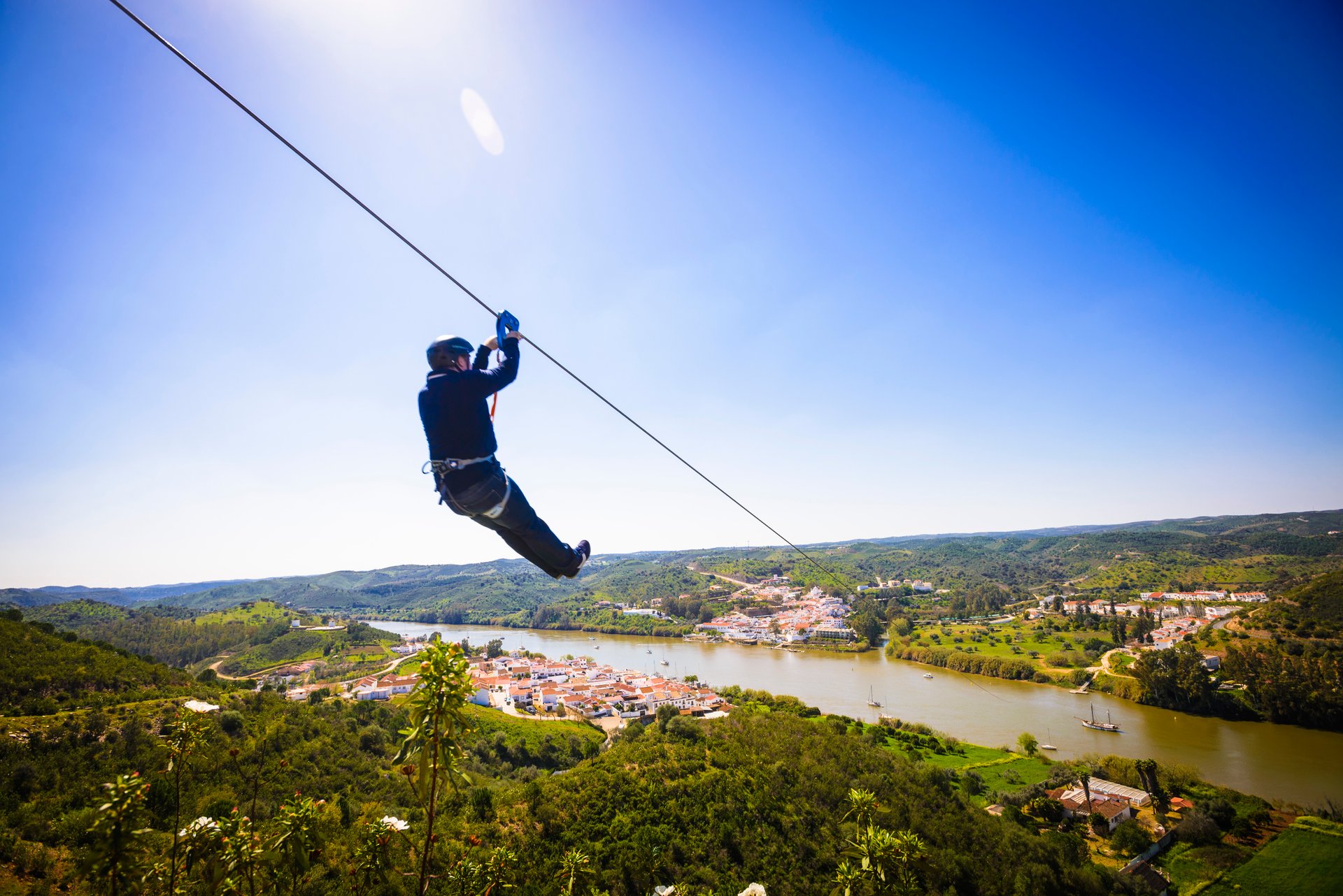 Spain to Portugal Zip Line (Limite Zero)