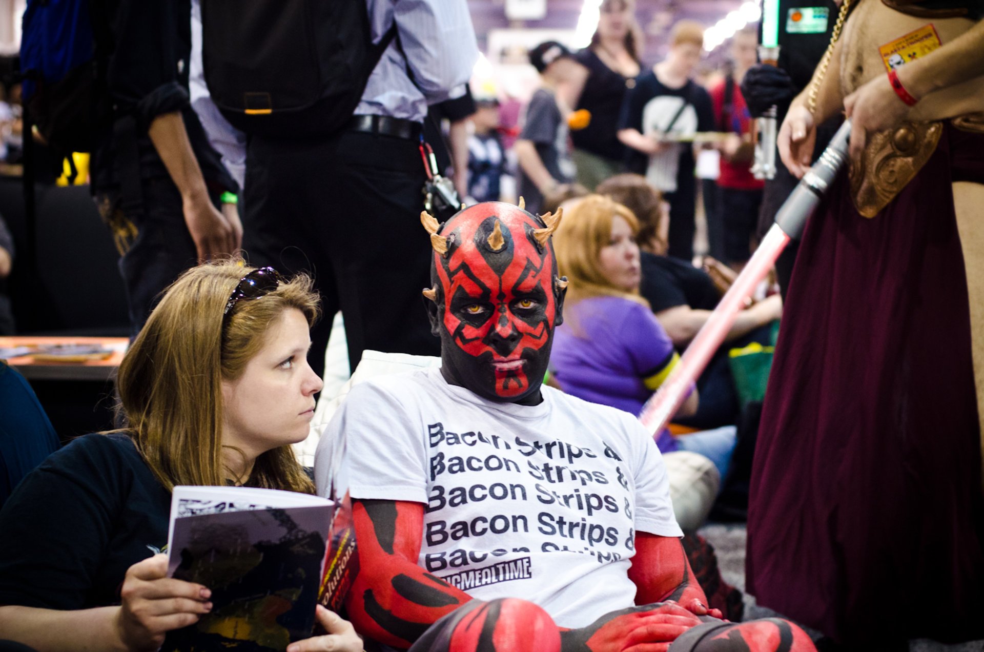 Expect nerdy flea market meets circus at the first Des Moines Con this  weekend  Little Village