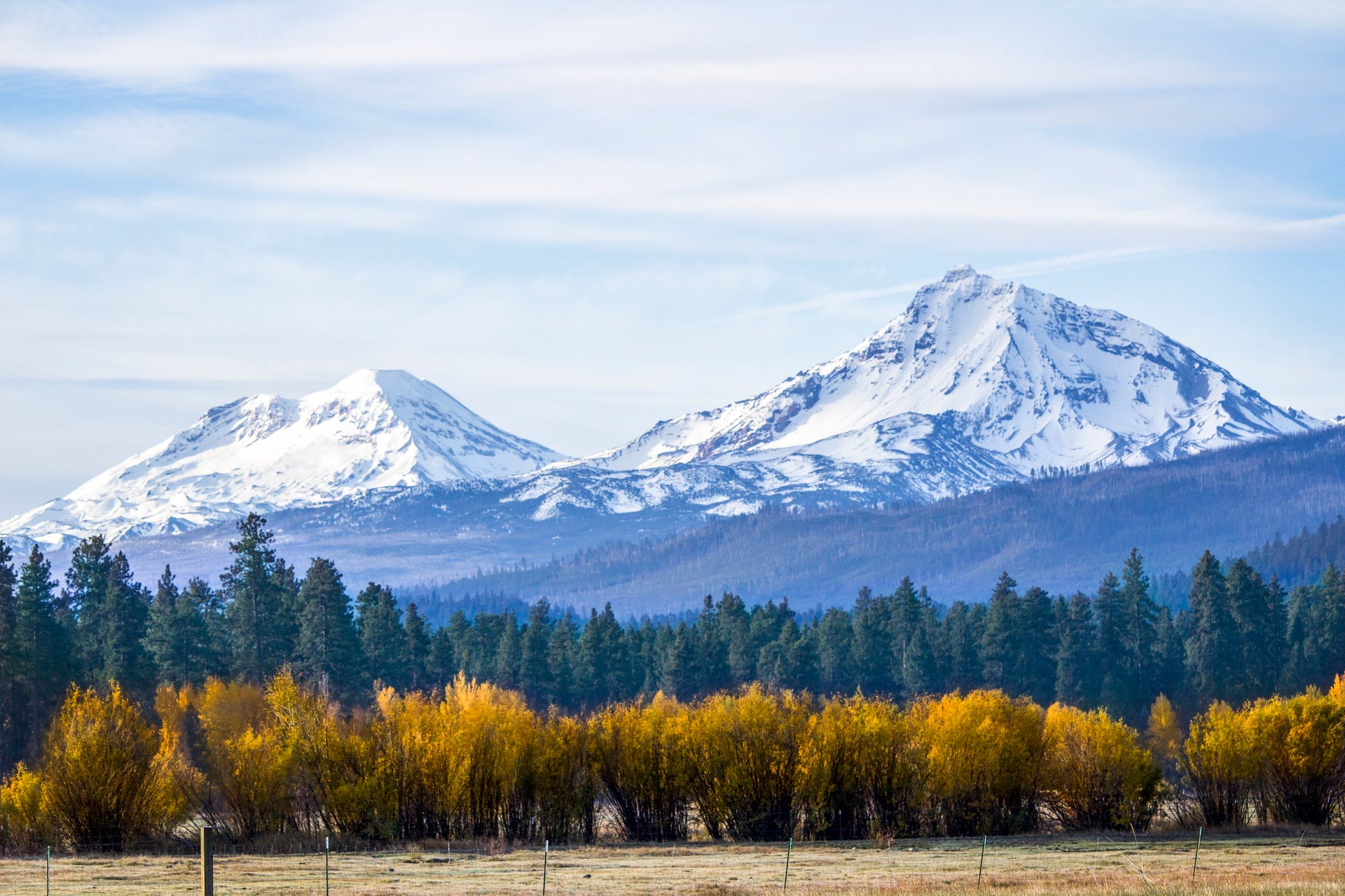 Couleurs de l'automne de l'Oregon