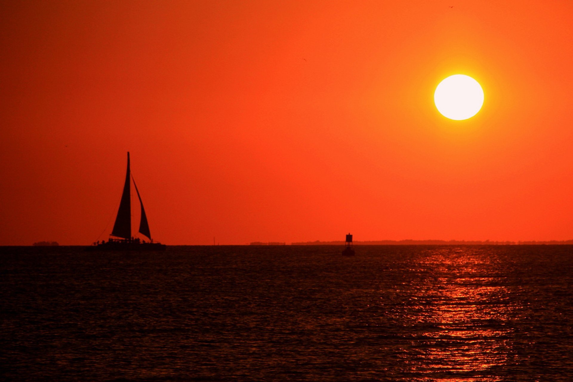 Amanecer y el atardecer