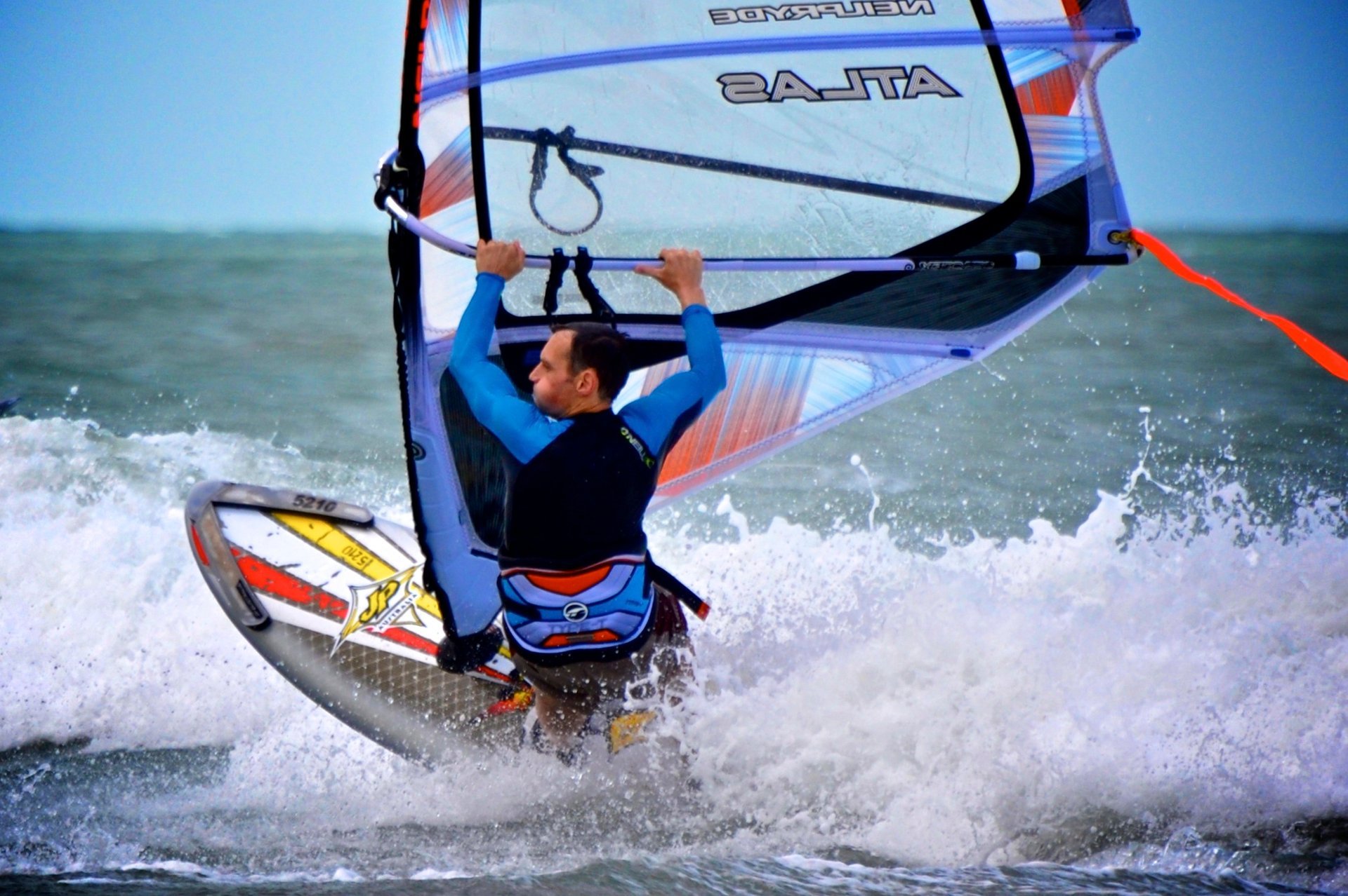 Kitesurf et planche à voile