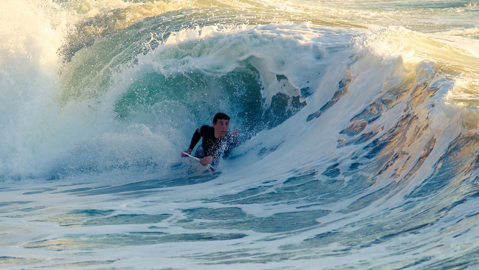 Surfen oder Wellenreiten