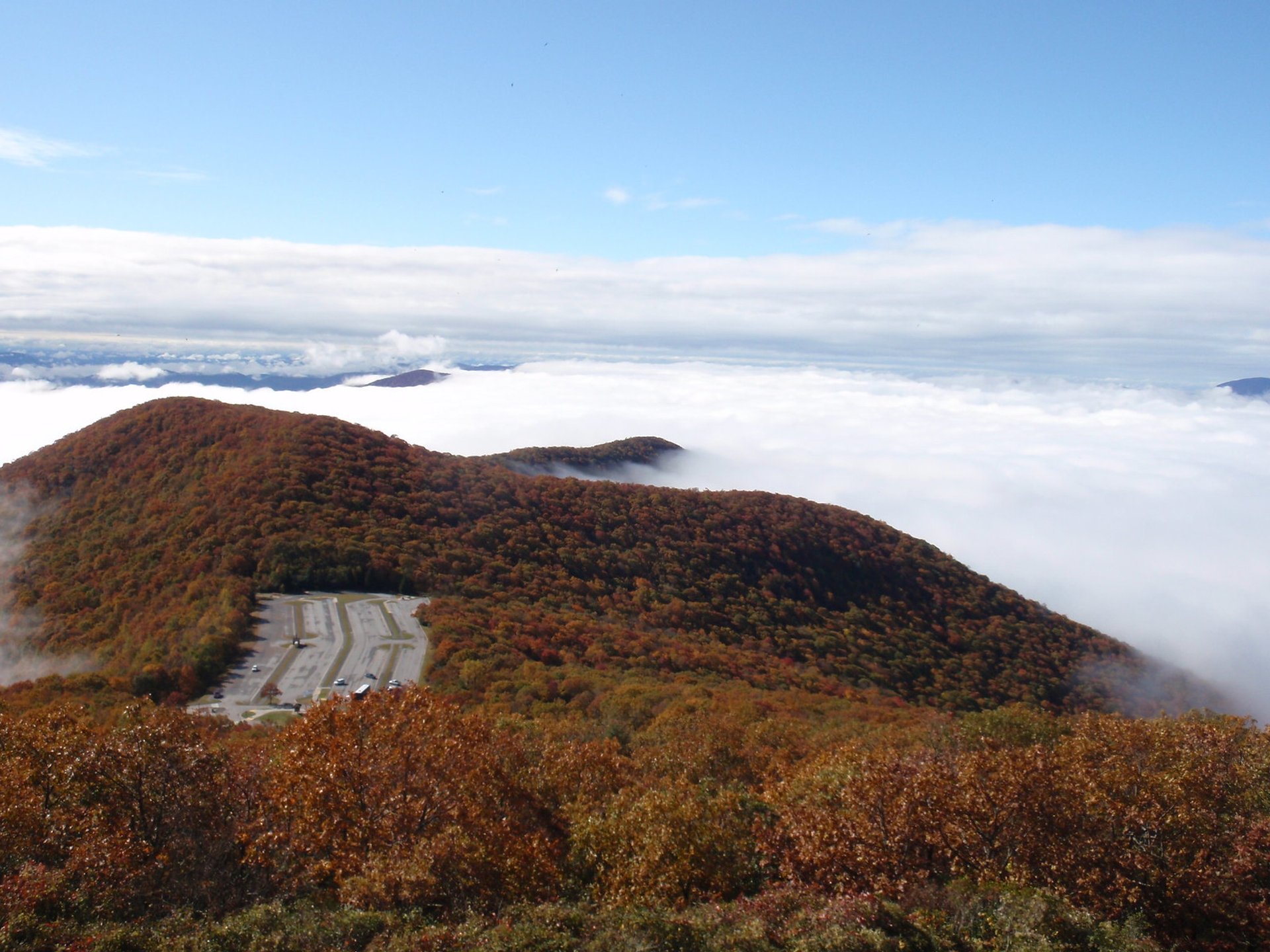 Georgien Herbstlaub