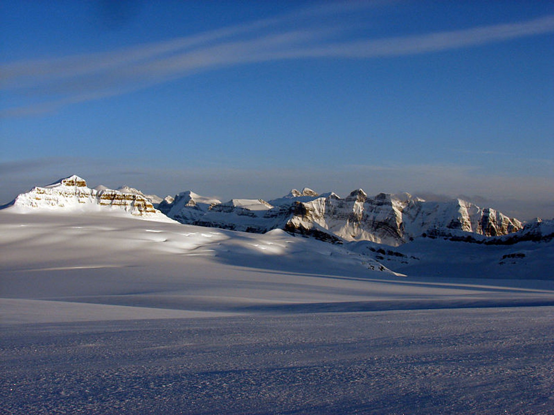 Columbia Icefield, Glacier de l'Athabasca