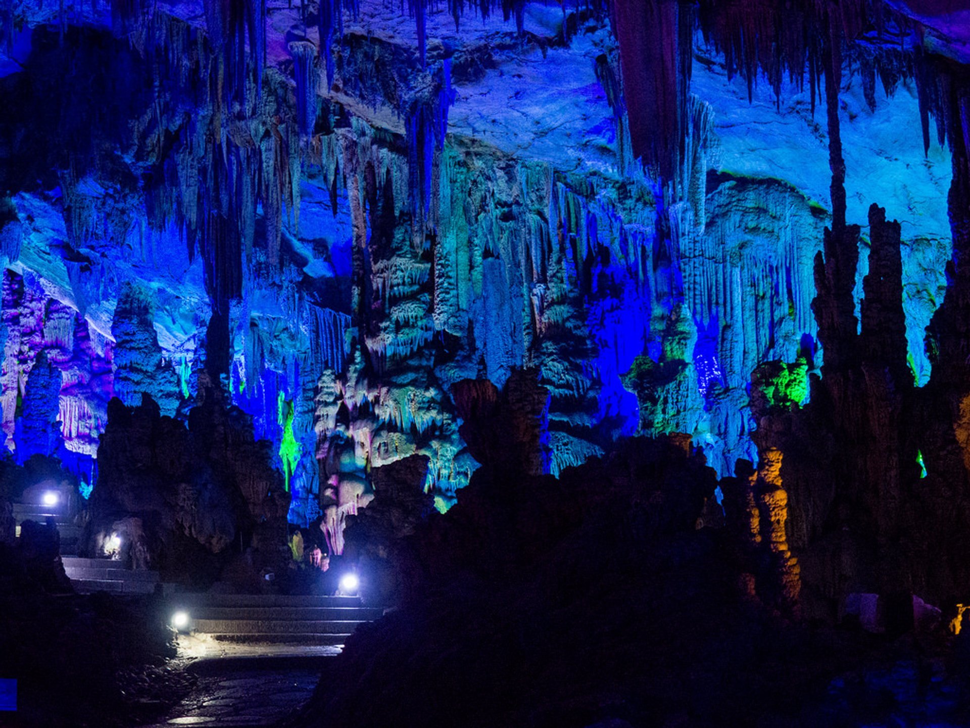 Caverna de flúor de junco