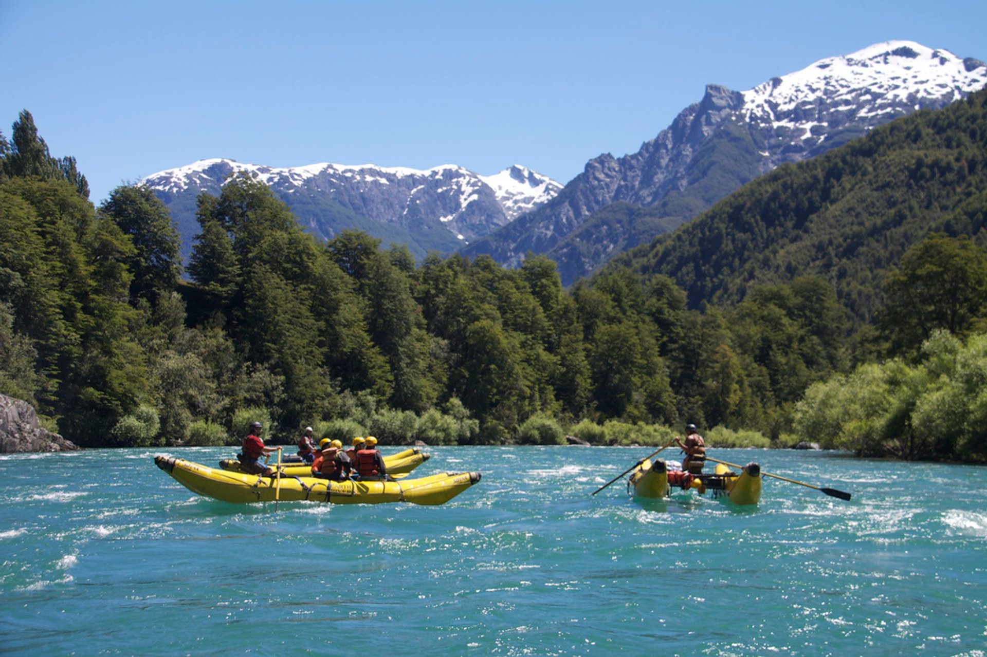 Best time for White Water Rafting in Chile 2020 - Best Season & Map