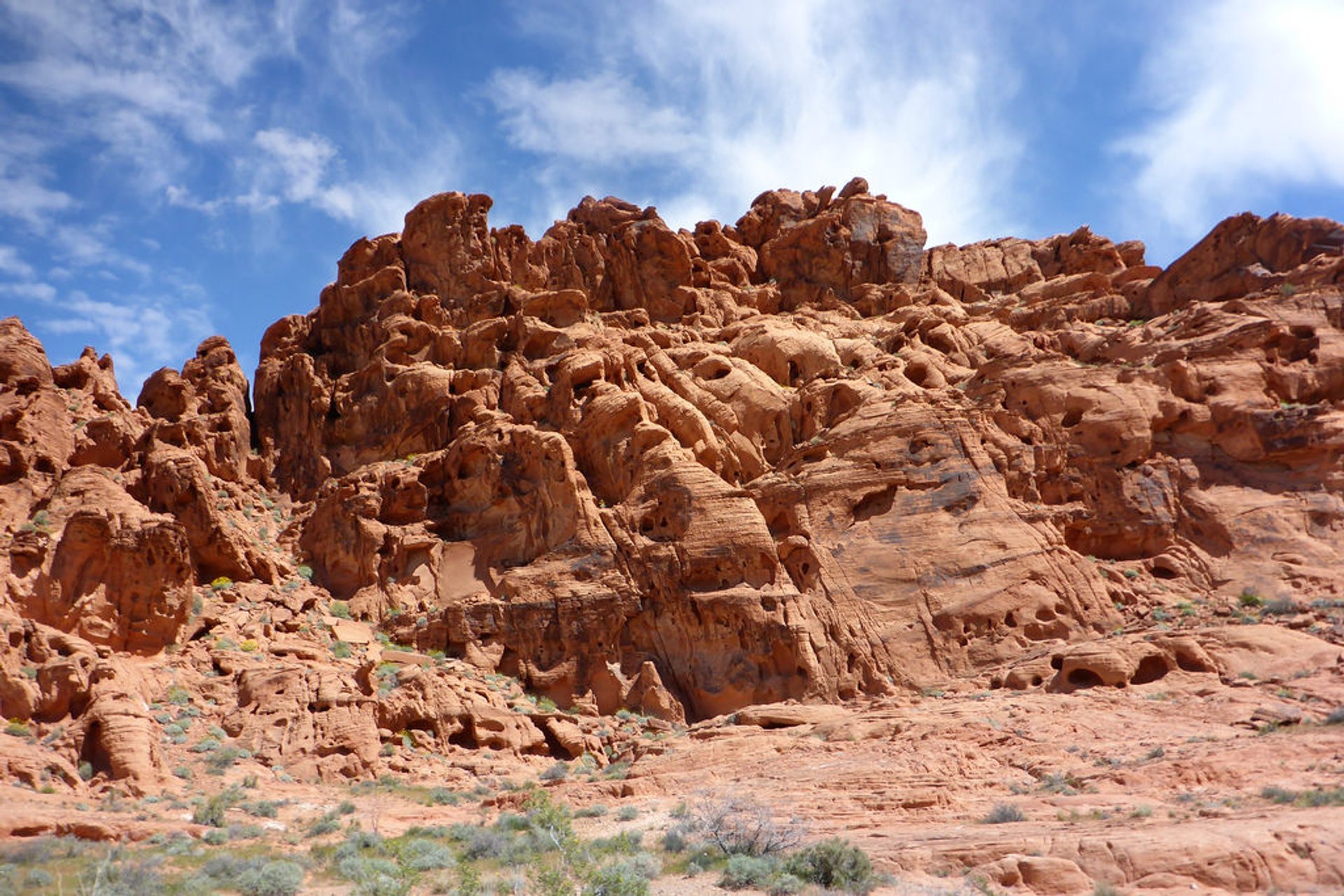 Hiking in the Valley of Fire