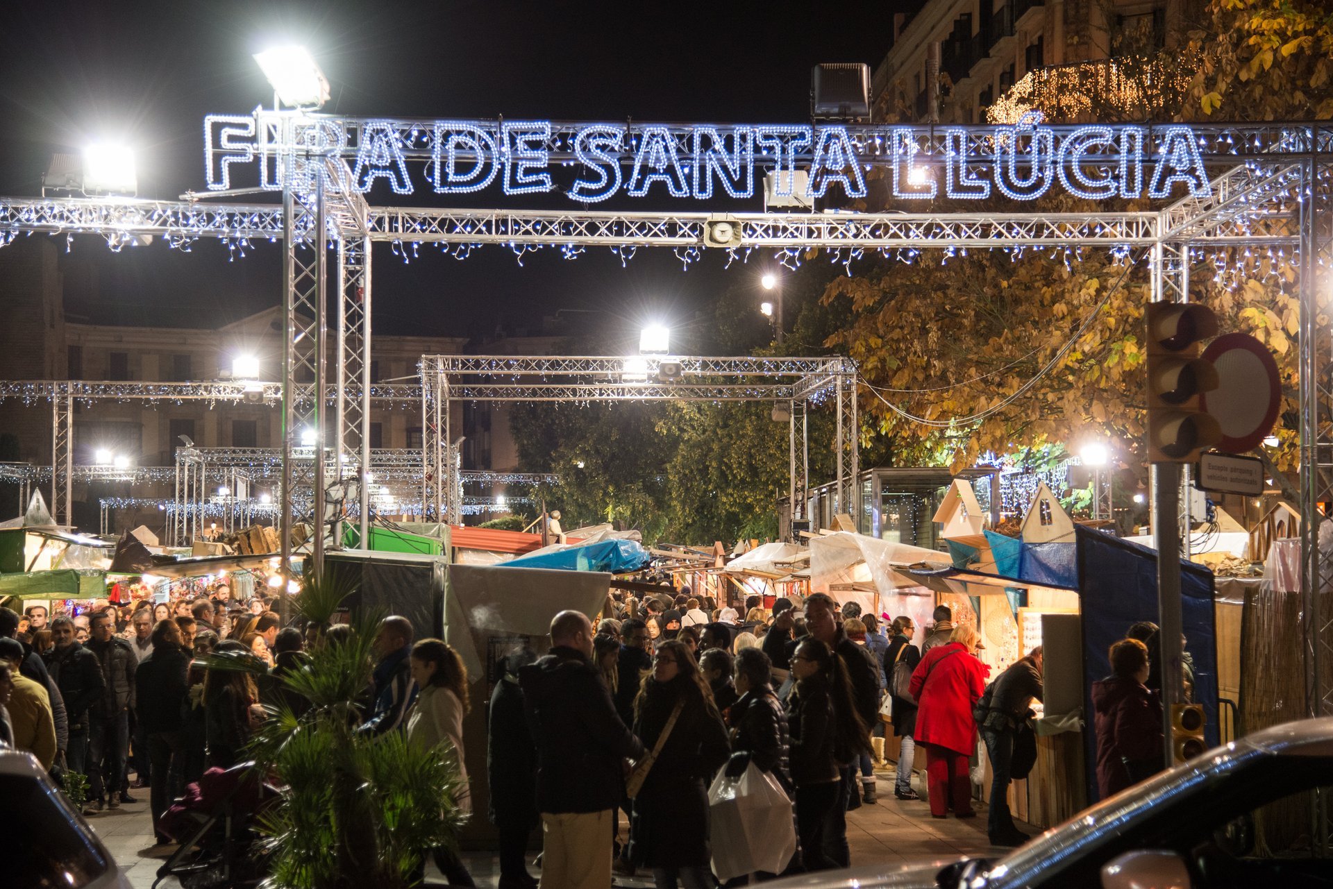 Marché de Noël - Parents à Barcelone