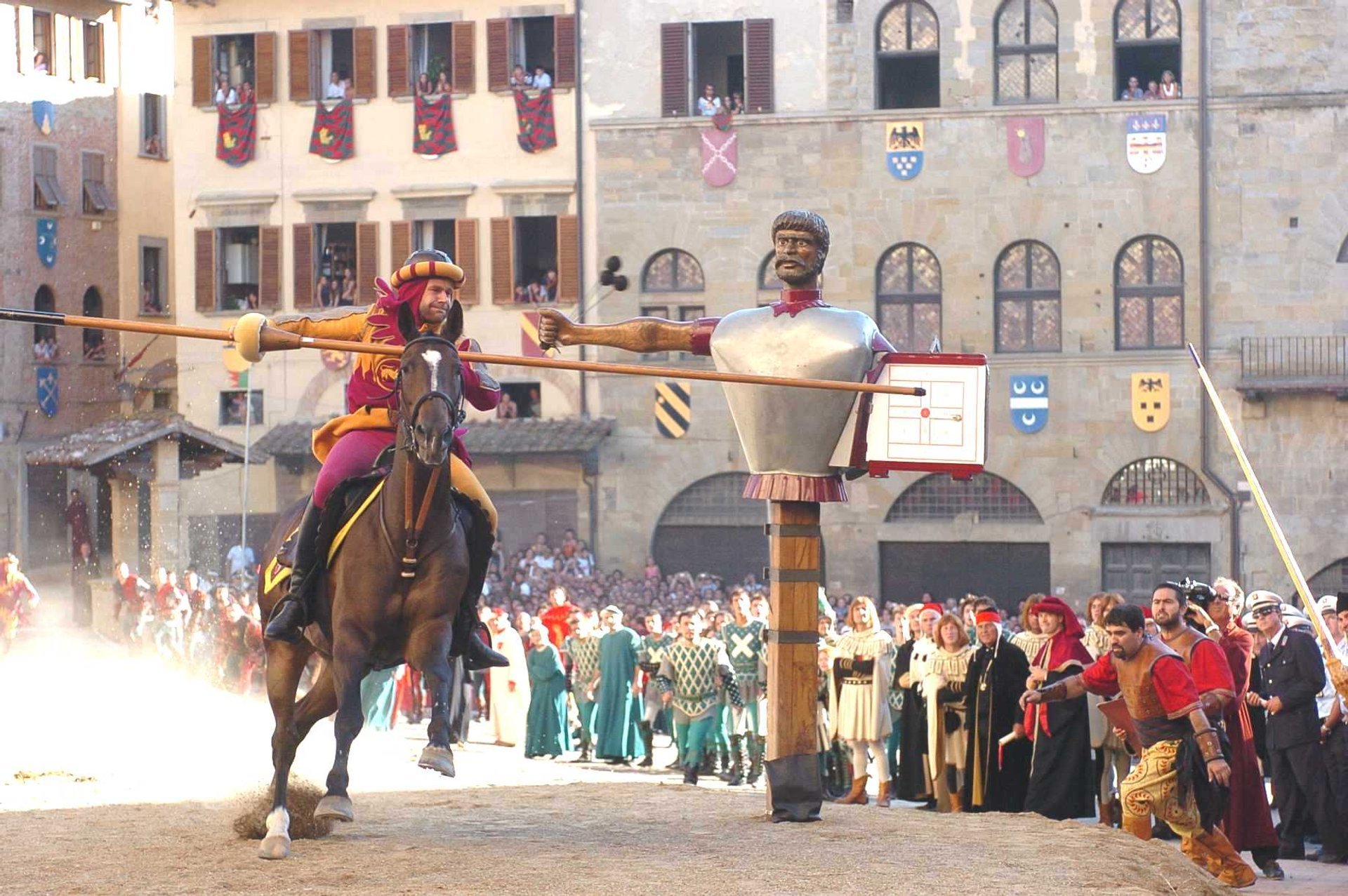 Giostra del Saracino Joust of the Saracens 2023 in Tuscany Dates