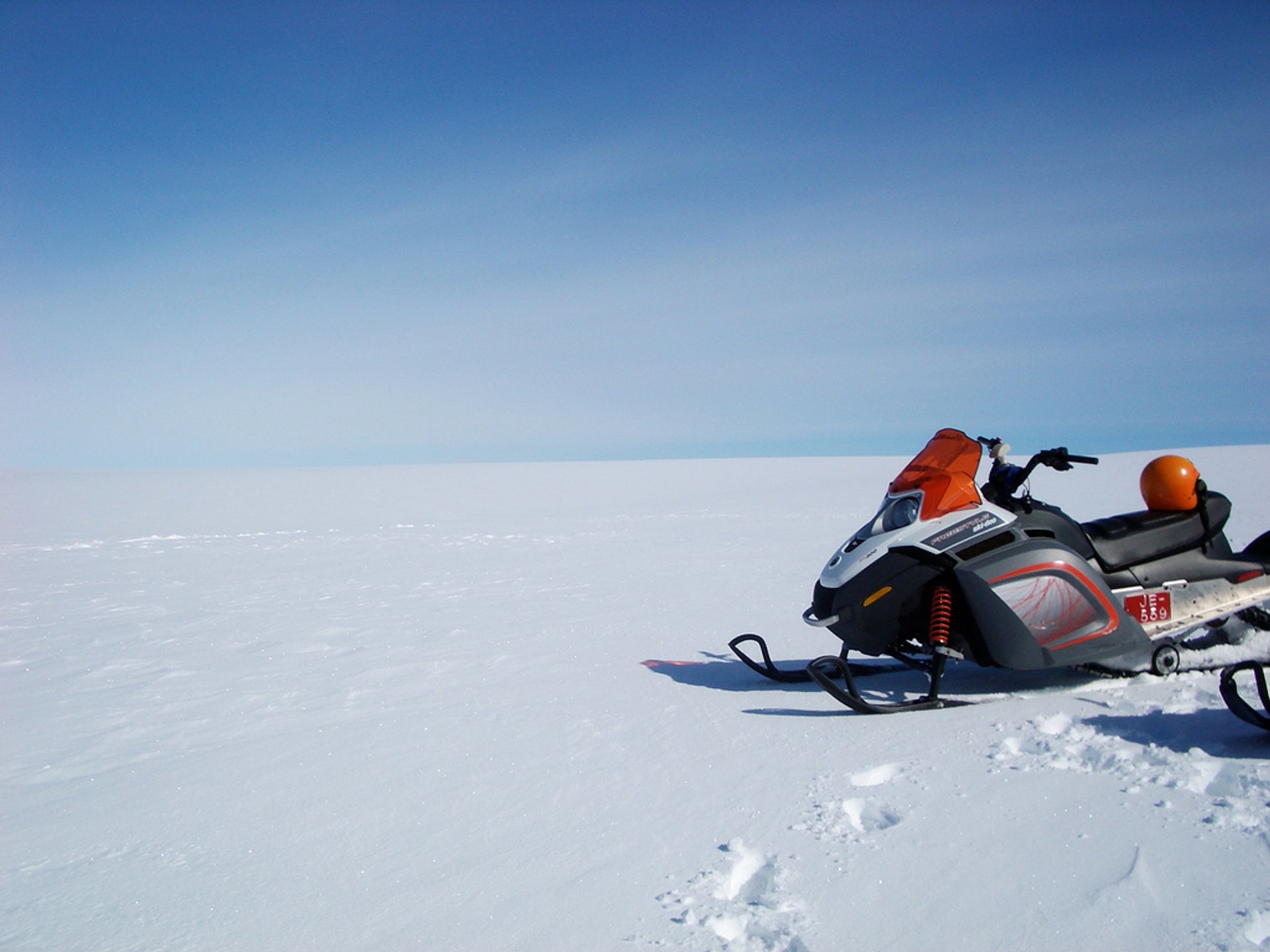 Glacier Mobilité des neiges